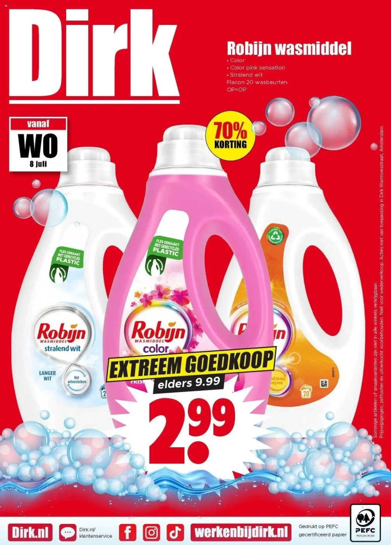 Dirk: Zomerstunt en aanbiedingen Ben & Jerry's & Magnum van 8 juli tot 14 juli 2026 - Folder pagina 34