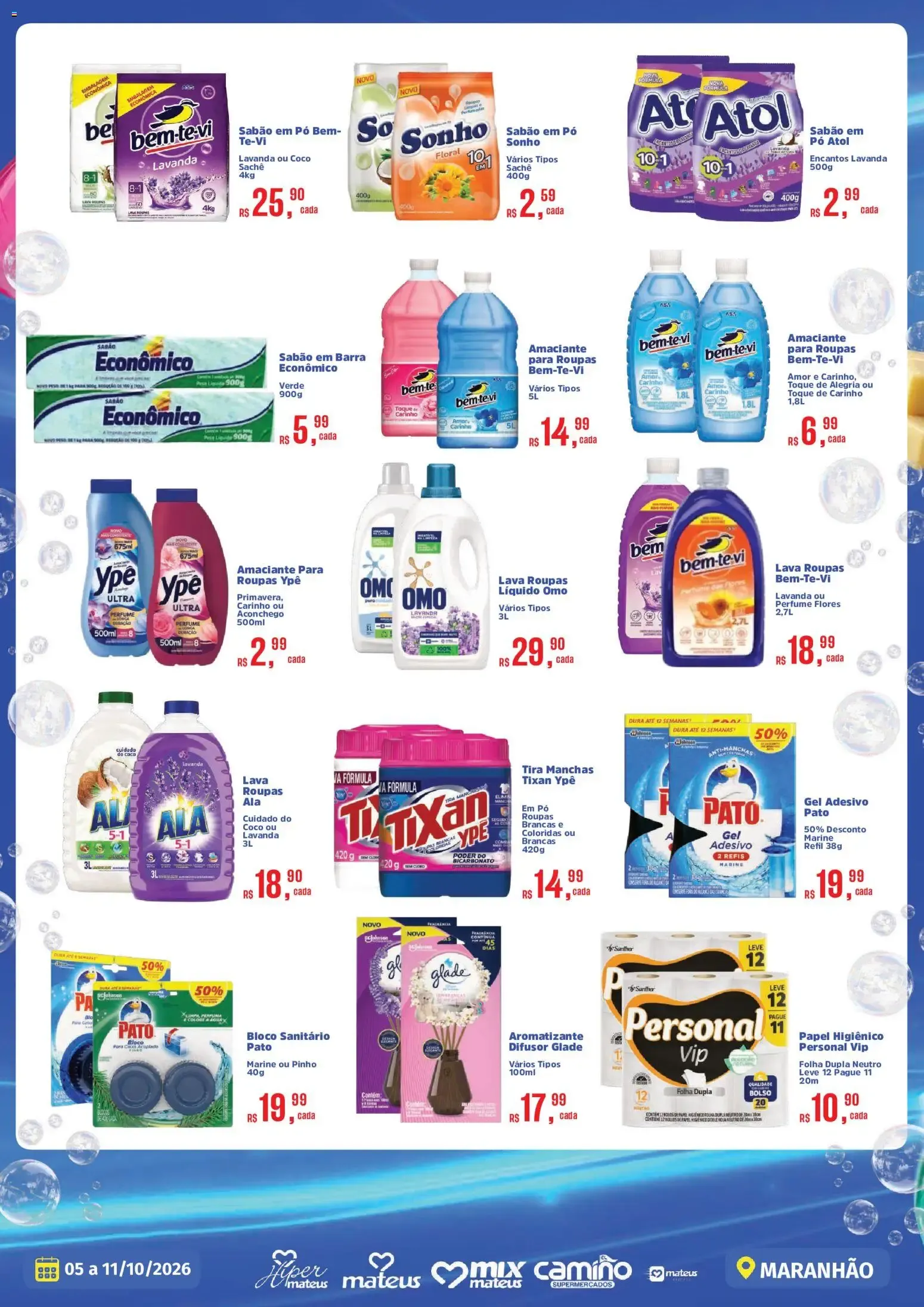 Encarte de Mateus ofertas Festival de Limpeza de 05/10/2026 | Promoções Online 5 de outubro até 11 de outubro 2026 - Pagina 2