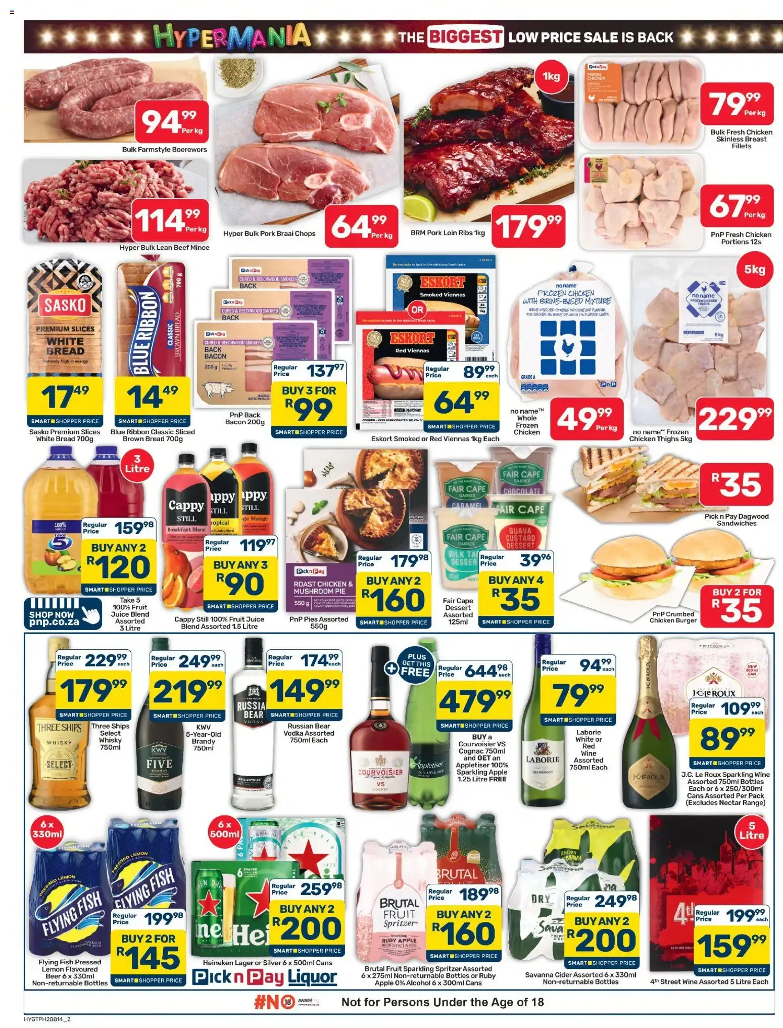 Pick n Pay Inland Provinces - Hypermarket Specials (25/09/2026 - 06/10/2026) Online from 25 September to 6 October 2026 - Catalogue Page 2
