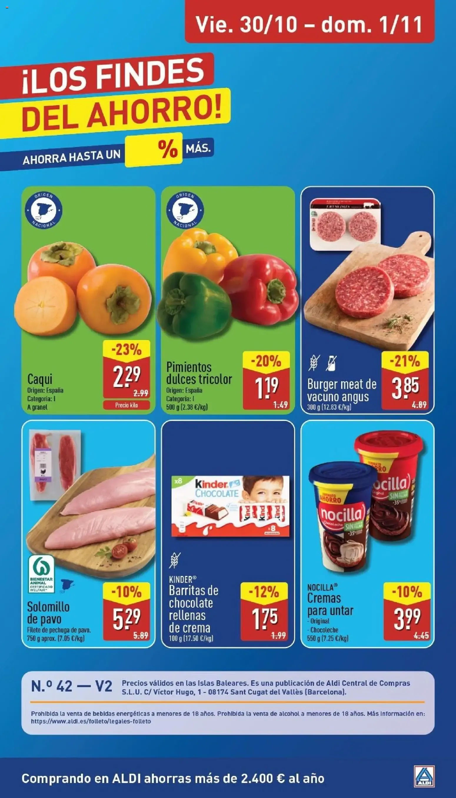 Catálogo de Aldi: Bajos precios en frescos 26 de octubre al 1 de noviembre 2026 - Página 33