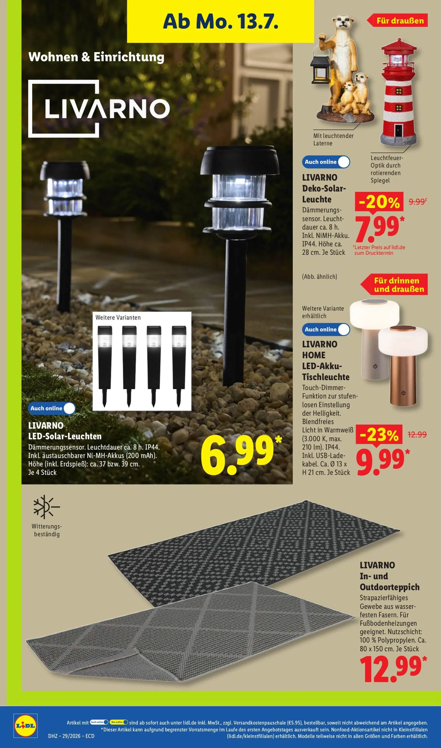 Lidl Prospekt nächste Woche – von Montag 13.07.2026 bis Samstag 18.07.2026 von 13. Juli bis 18. Juli 2026 - Prospekt seite 39