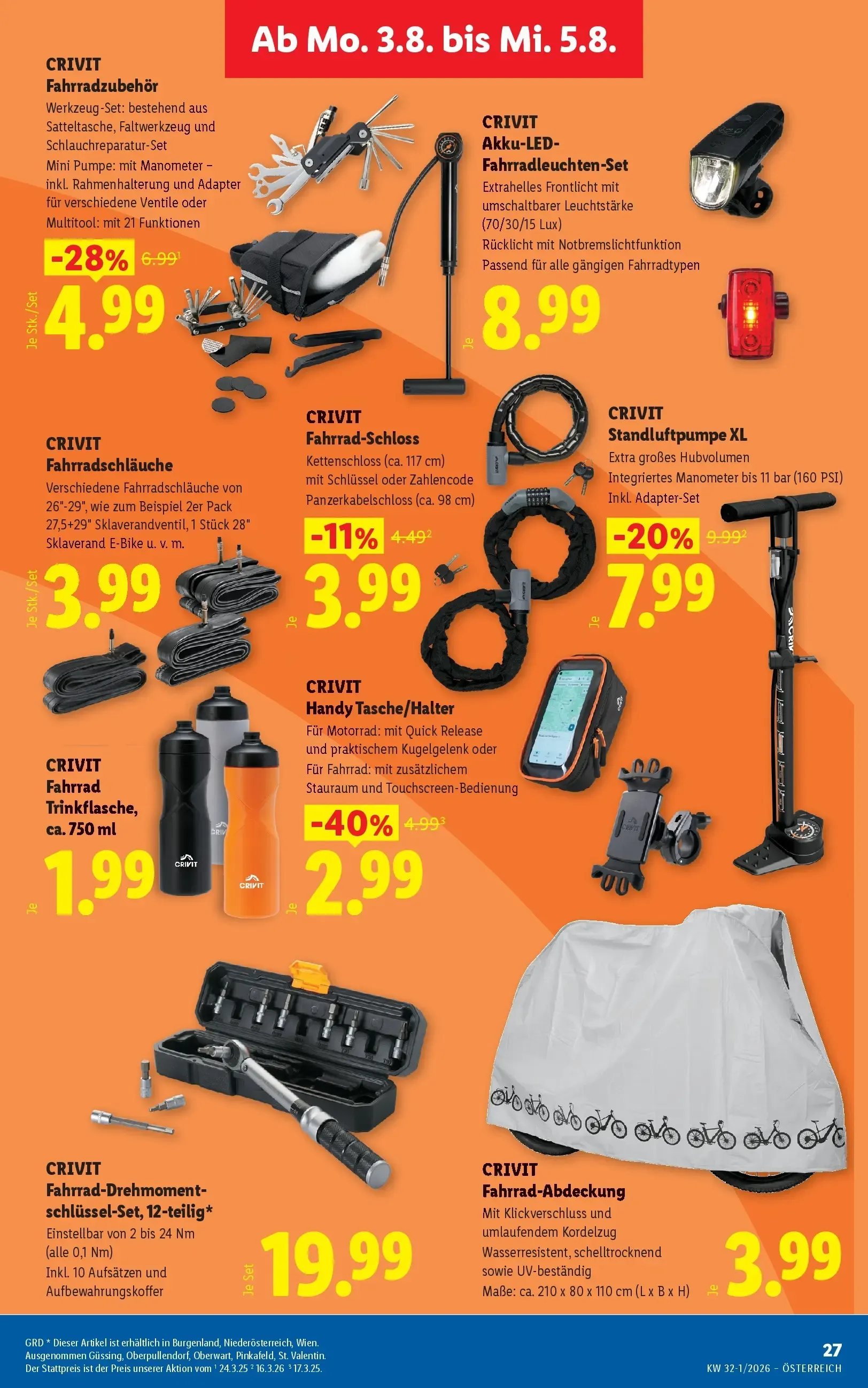 Lidl Aktion von 30. Juli bis 1. August 2026 - Flugblätt seite  34