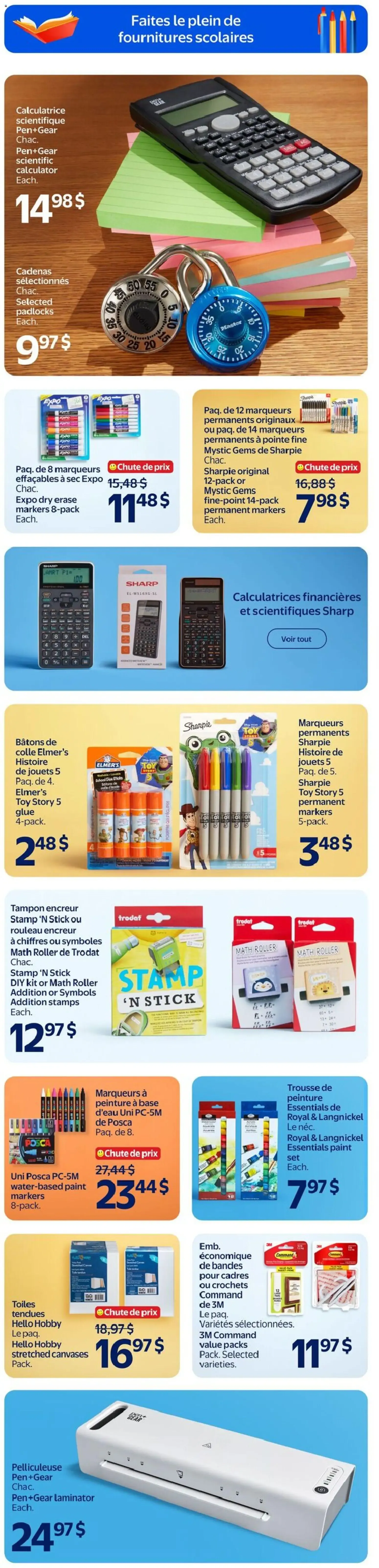 Walmart: Économisez plus. Vivez mieux. y La rentrée des classes. from August 27 to September 2 2026 - flyer page 17