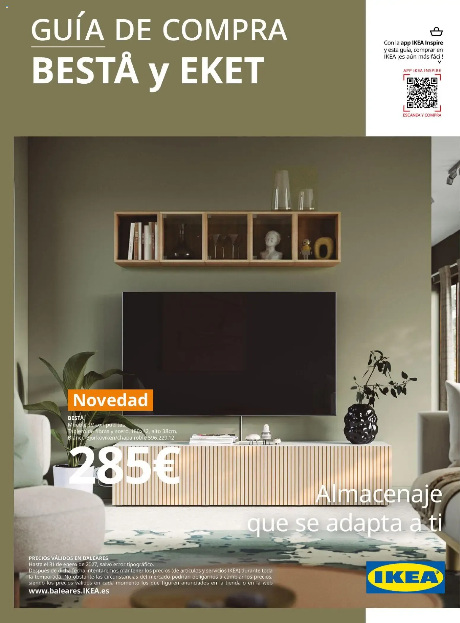 Catálogo de Guía de Compra BESTÅ y EKET 1 de septiembre al 31 de enero 2027 - Página 1
