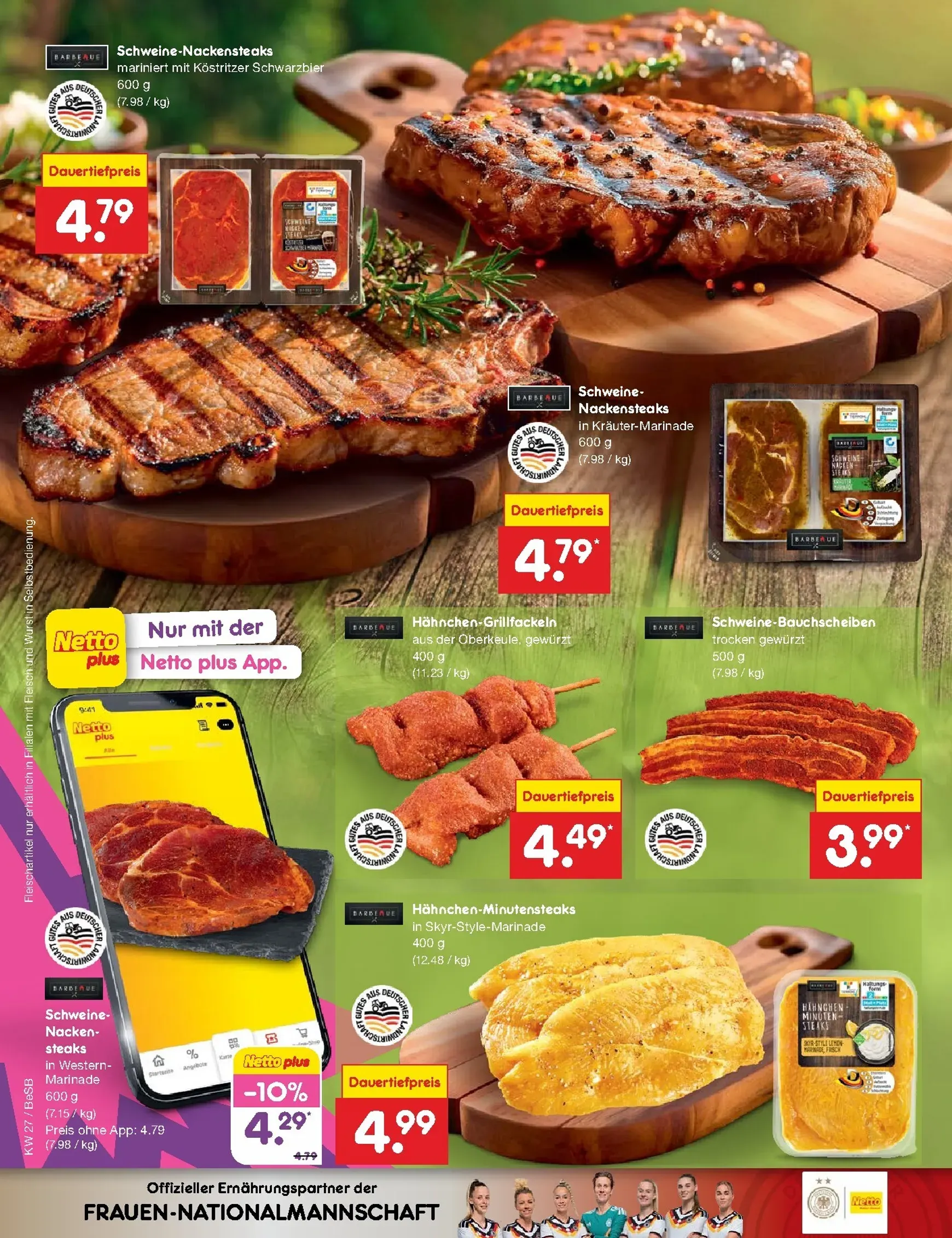 Netto Marken Discount - Wochenangebote Prospekt – von Montag 29.06.2026 bis Samstag 04.07.2026 von 29. Juni bis 4. Juli 2026 - Prospekt seite 31