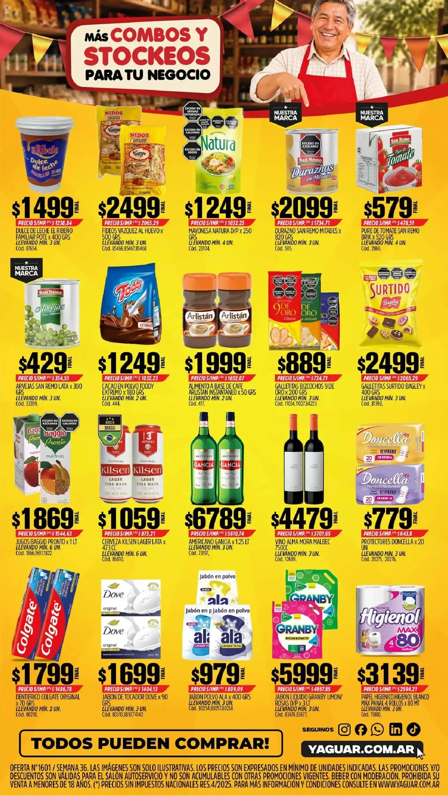 Ofertas de Mayorista Yaguar - Mes del Almacenero 31 de agosto al 5 de septiembre 2026 - Página 2 del catálogo