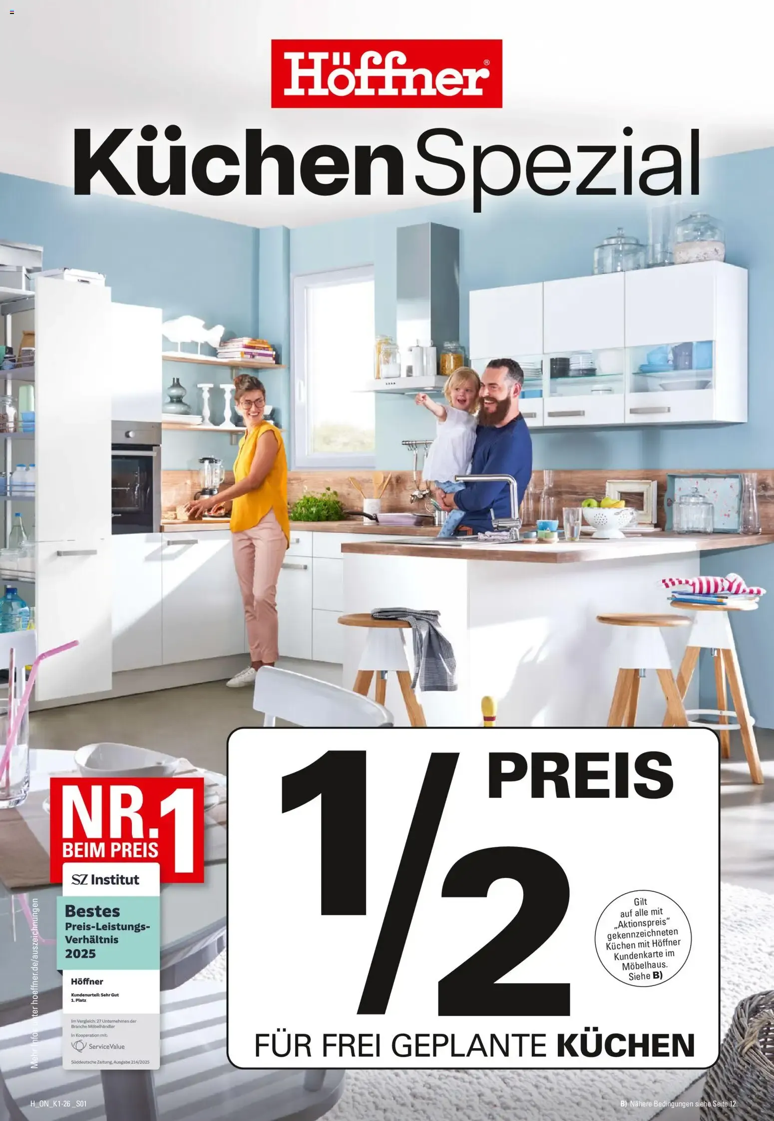 Höffner Küchen Spezial von 6. Mai bis 30. Juni 2026 - Prospekt seite 1