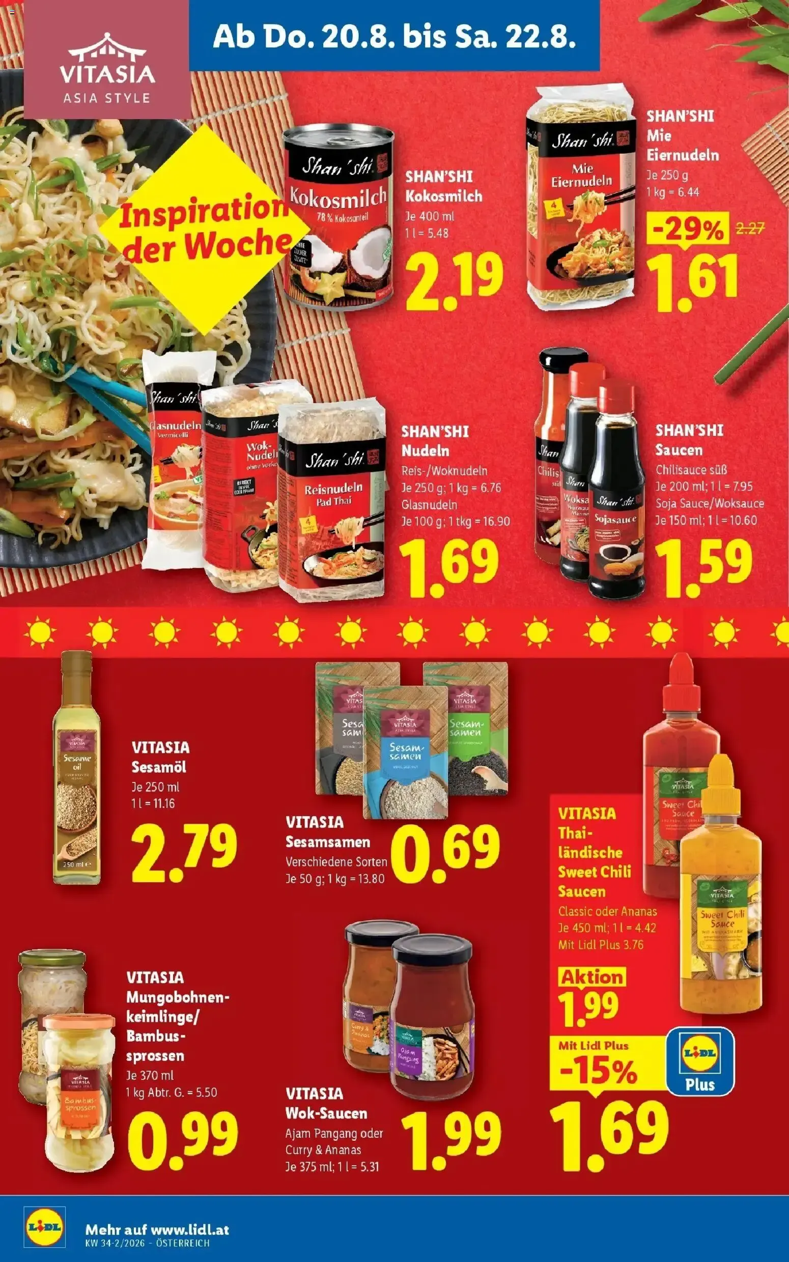 Lidl Plus - Österreichs günstigste Preise von 20. August bis 22. August 2026 - Flugblätt seite  16