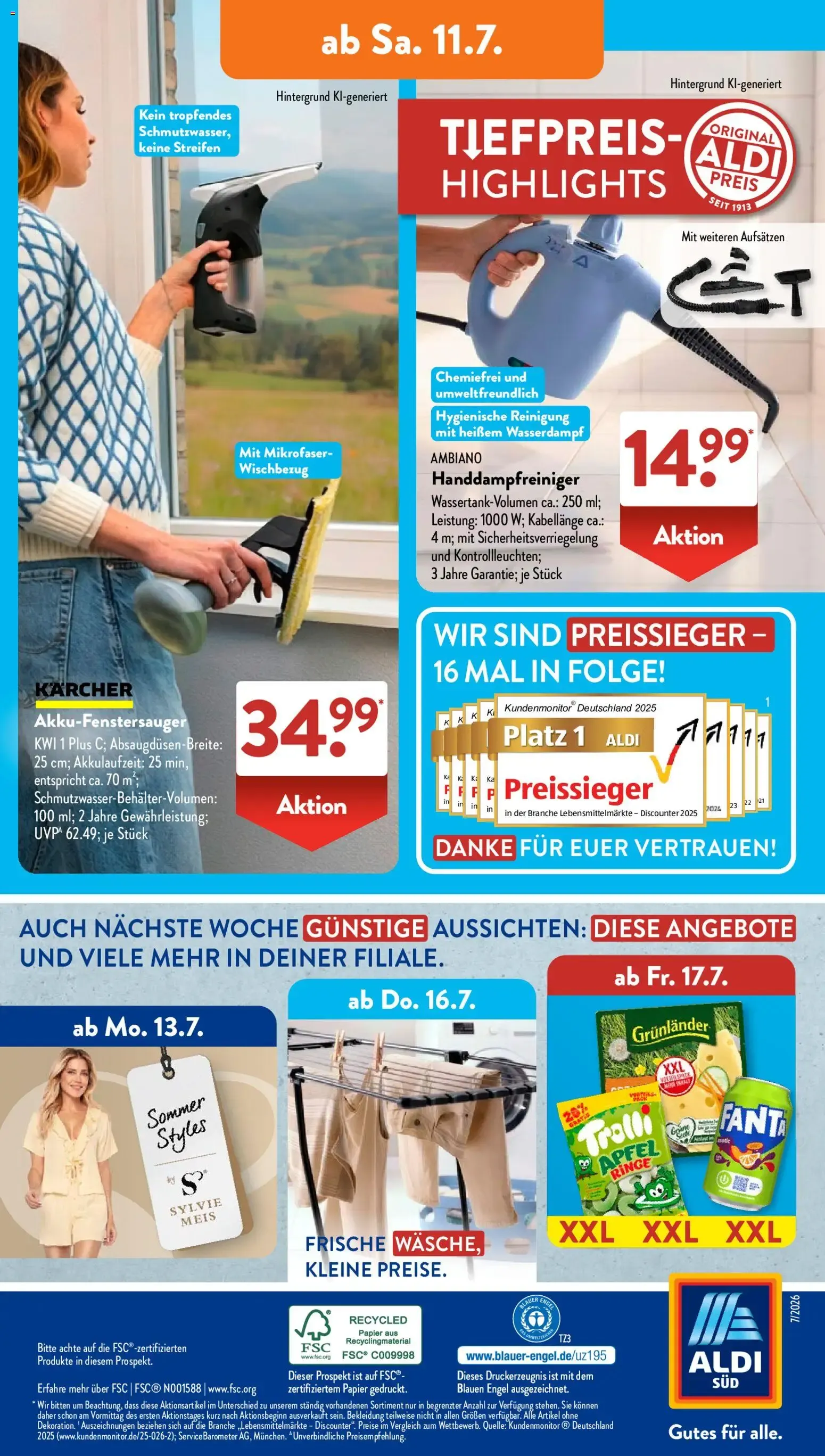 Aldi Süd Prospekt von 6. Juli bis 11. Juli 2026 - Prospekt seite 17