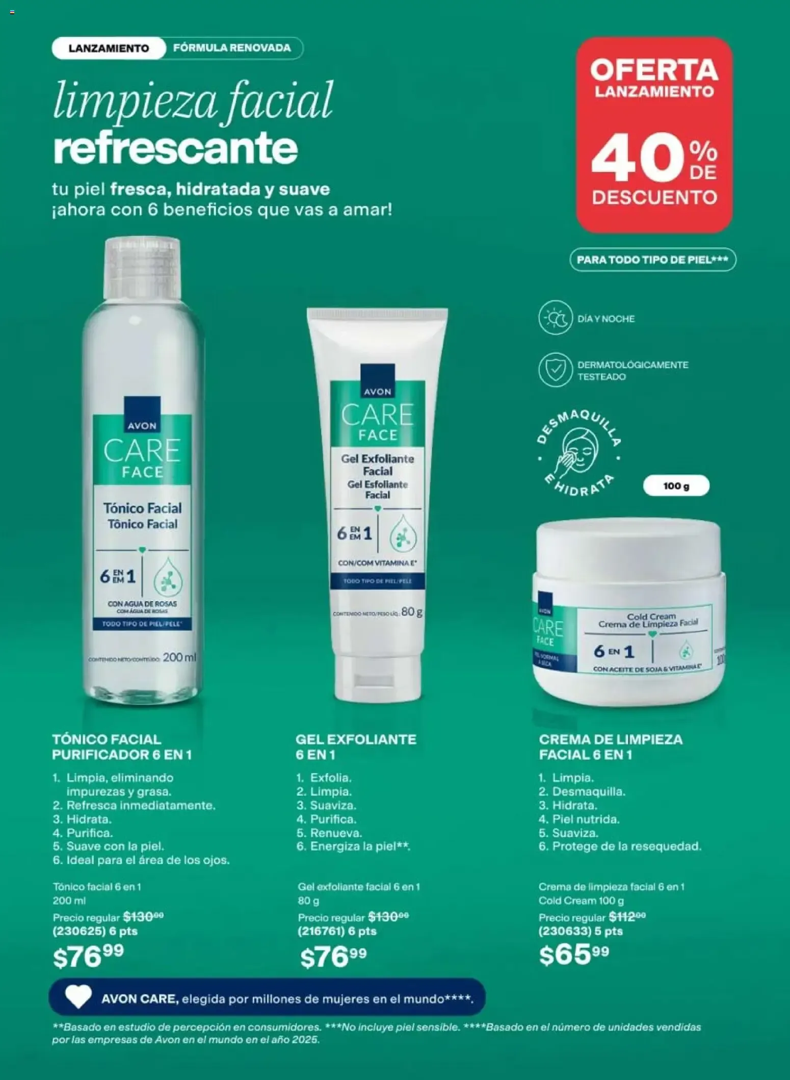 Catálogo de Avon Ciclo 13/2026: Tus cremas de rostro favoritas ¡ahora 6 en 1! 21 de agosto al 30 de septiembre 2026 - Pagina 7