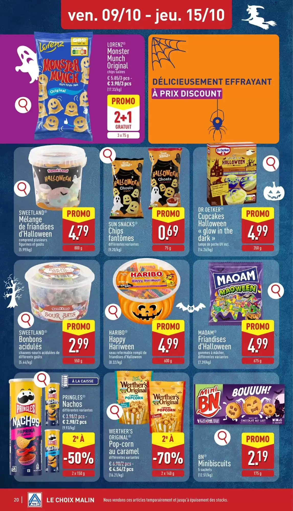 ALDI Dépliant du lun. 05/10 au sam. 10/10 inclus van 5 oktober tot 10 oktober 2026 - folder pagina 20