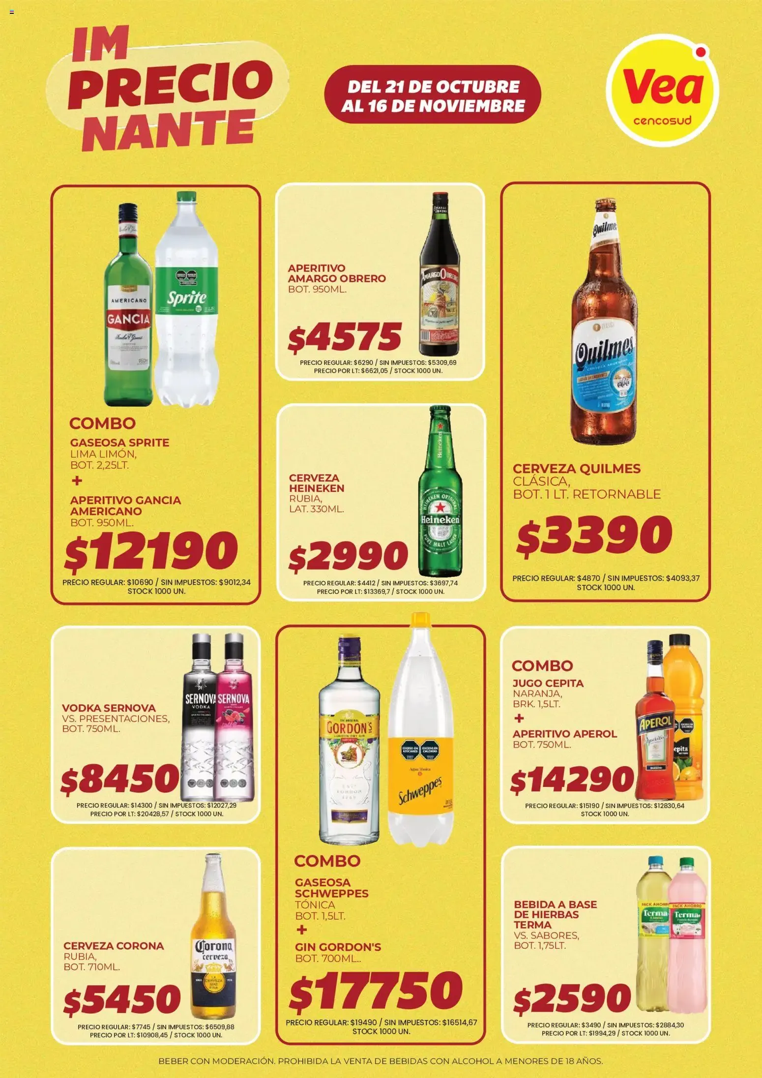 Ofertas de Vea - ImPRECIOnante | BsAs, NEA y Chubut del 21/10/2026 - 16/11/2026 21 de octubre al 16 de noviembre 2026 - Página 9 del catálogo