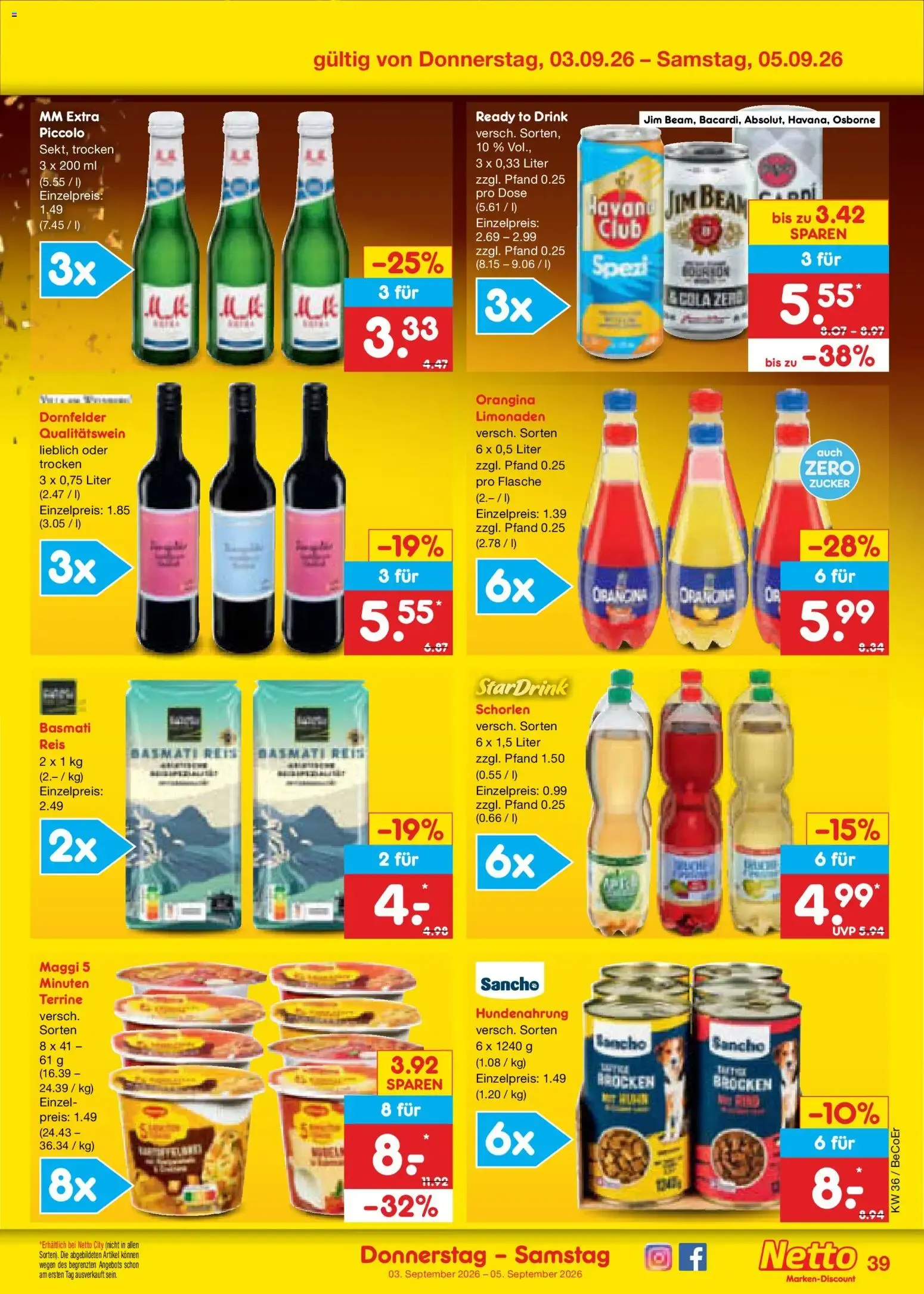 Netto Marken-Discount Prospekt (ab 31.08.2026) » Angebote von 31. August bis 5. September 2026 - Prospekt seite 51