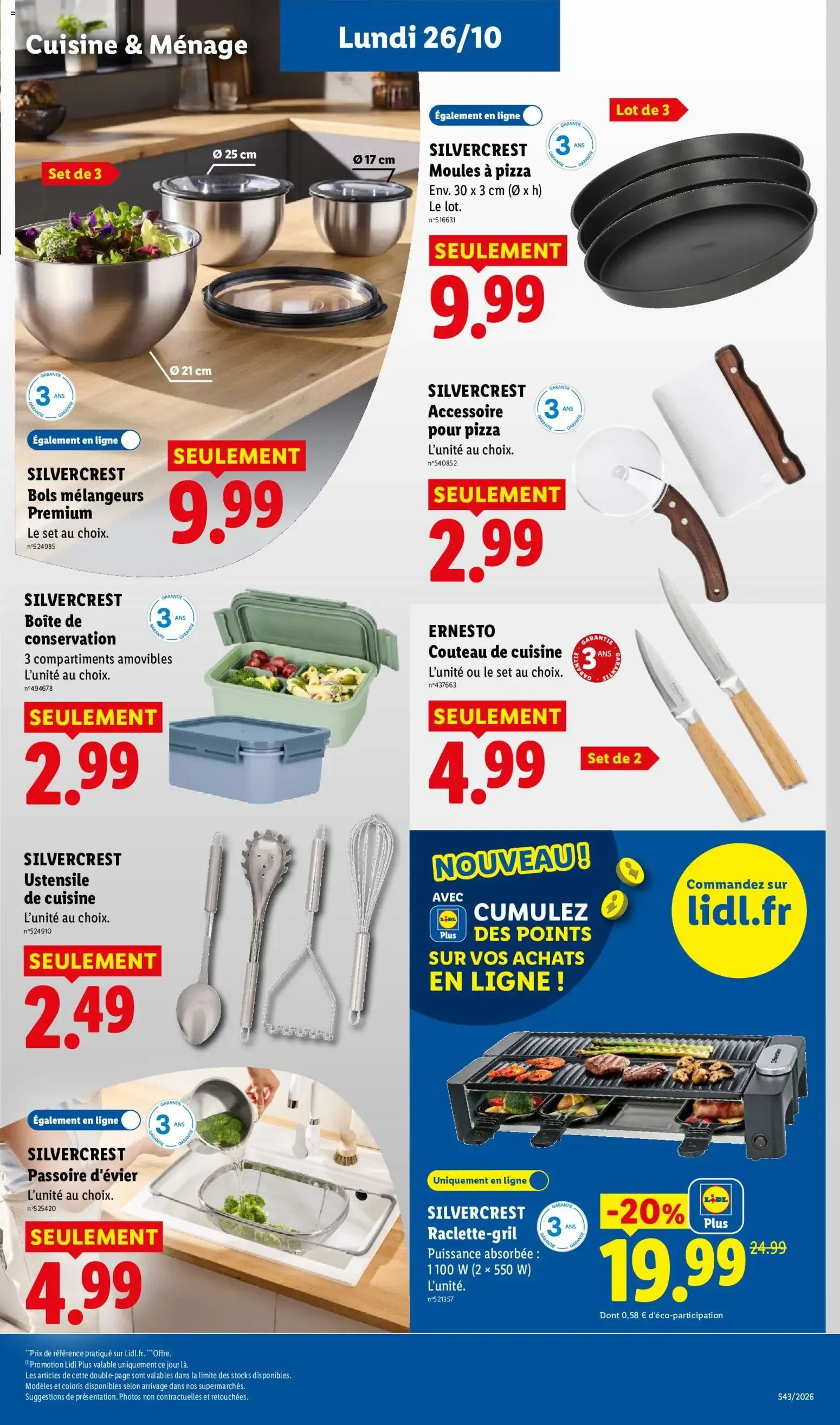Lidl: Le Moins Toujours Plus du 22 octobre au 28 octobre 2026 - Catalogue page 59