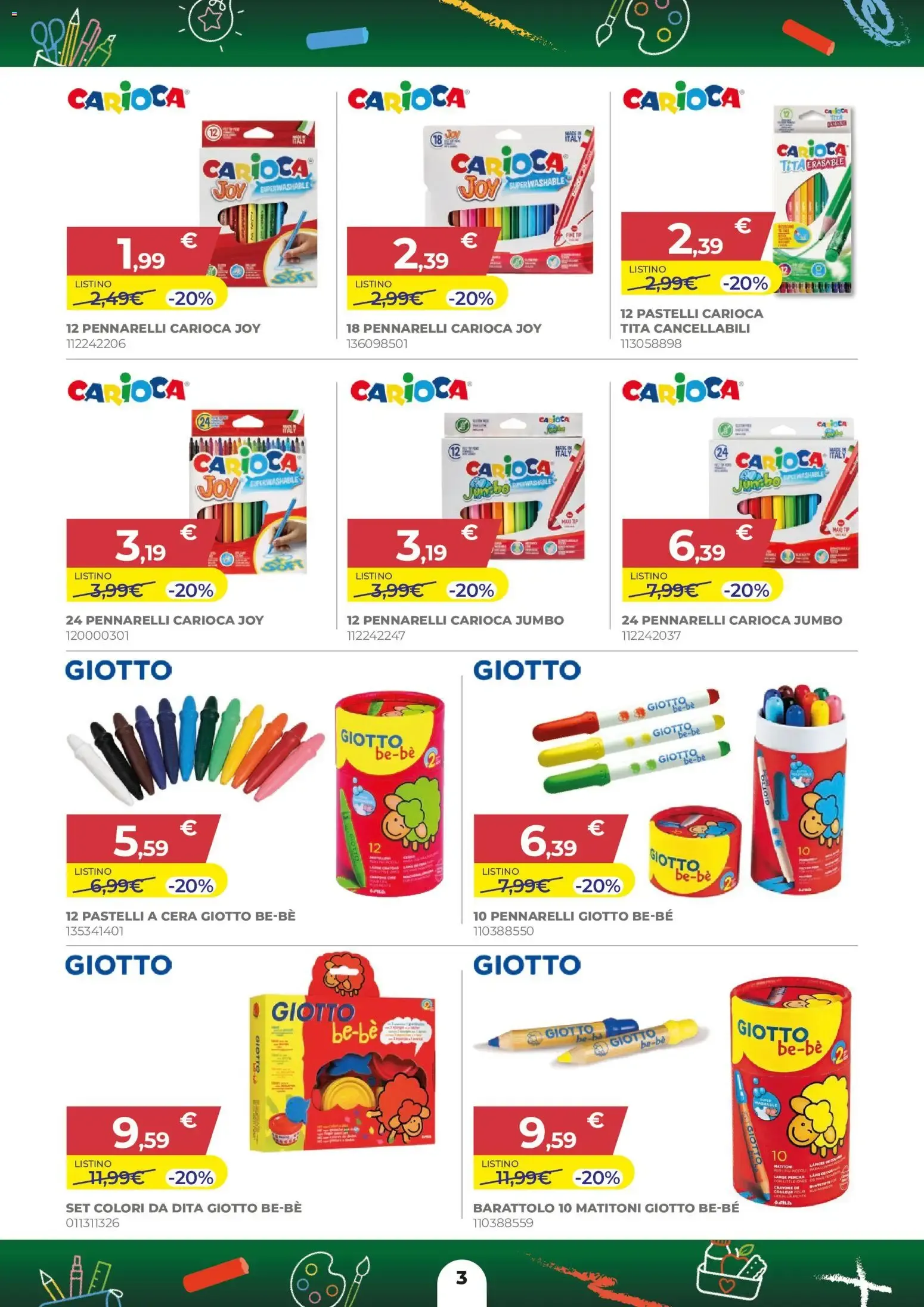 A SCUOLA di SCONTI - Toys Center da 27 agosto a 30 settembre di 2026 - Pagina del volantino 3
