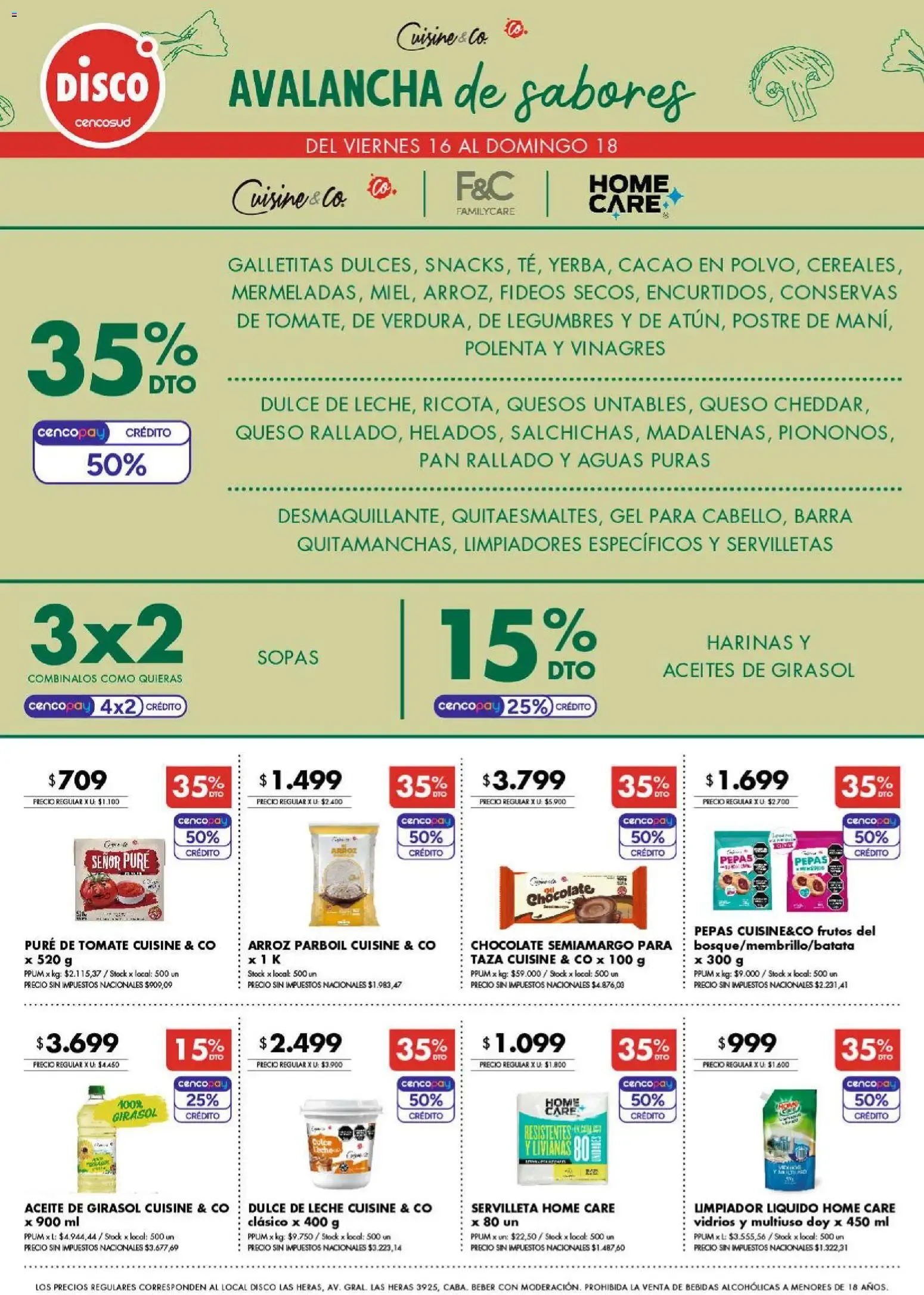 Ofertas de Disco - Ofertas | Bs. As. y Santa Fé del 16/10/2026 - 18/10/2026 16 de octubre al 18 de octubre 2026 - Página 7 del catálogo