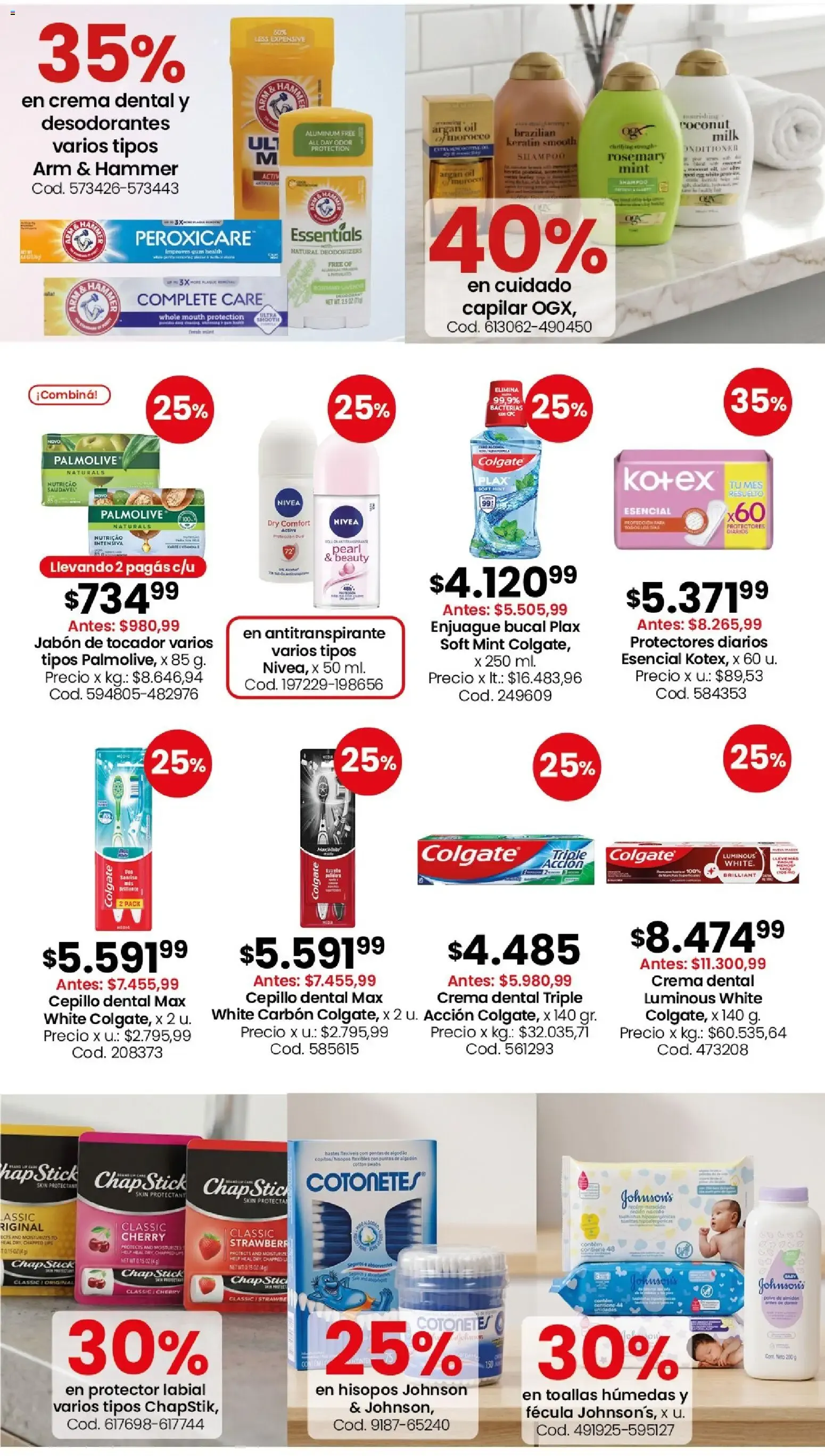 Ofertas de Ofertas Semanales: Perfumería y limpieza 14 de septiembre al 20 de septiembre 2026 - Página 6 del catálogo