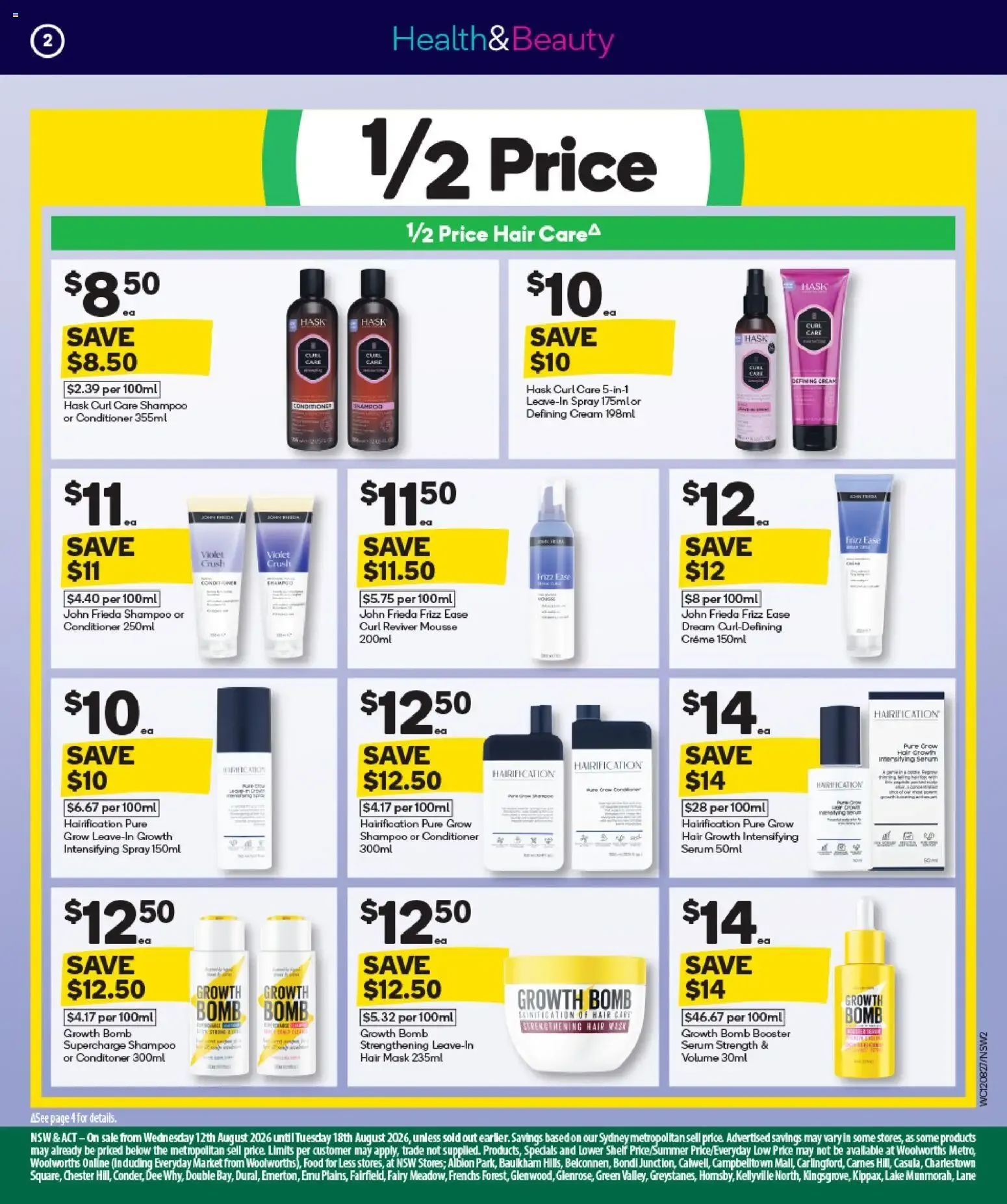 Winter Health&Beauty - Catalogue valid from 12 August to 18 August 2026 - page 3