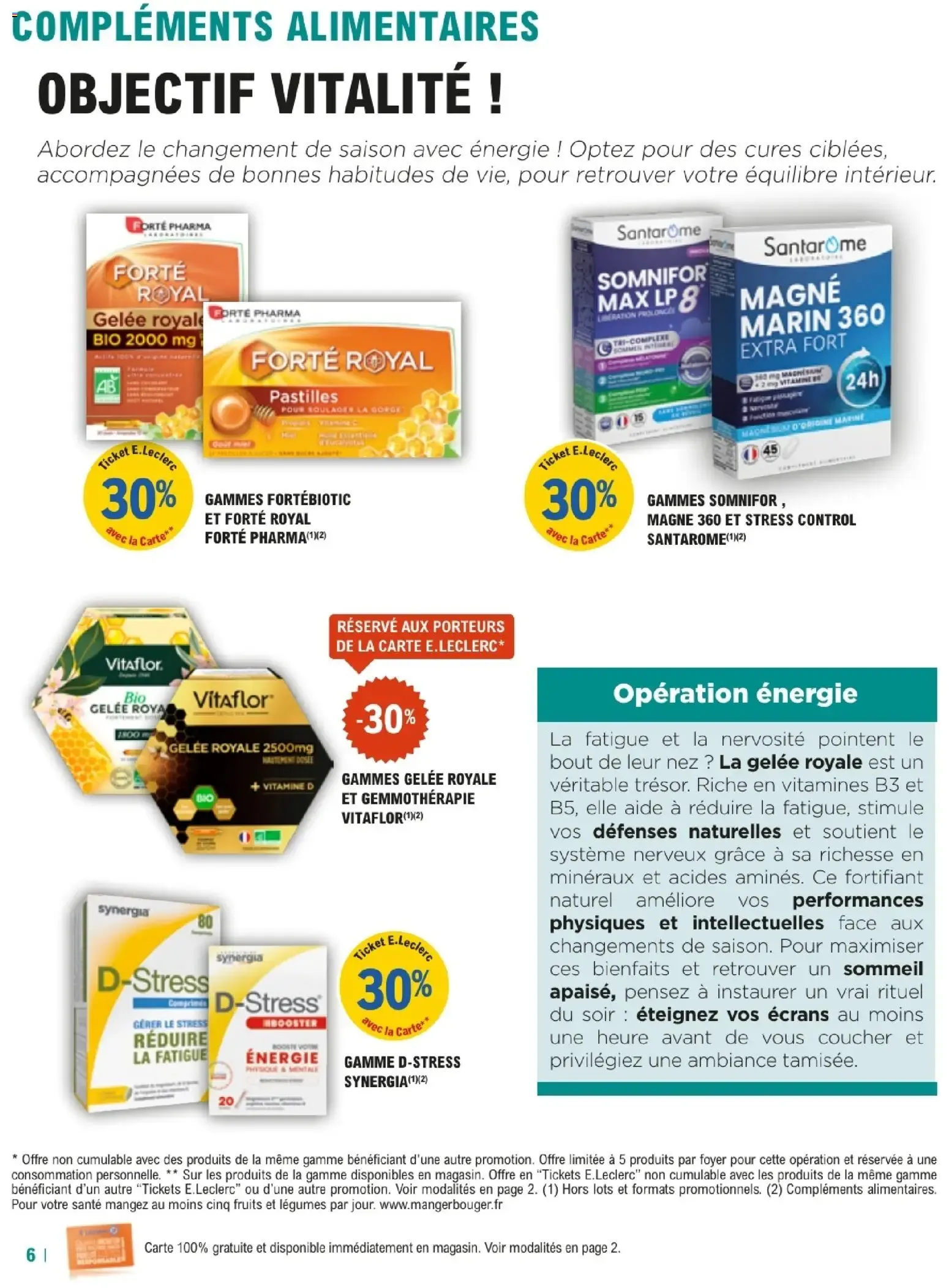 E.Leclerc Parapharmacie - Le Mag: Spécial Automne - Nos Conseils & Offres de Saison du 6 octobre au 31 octobre 2026 - Catalogue page 6