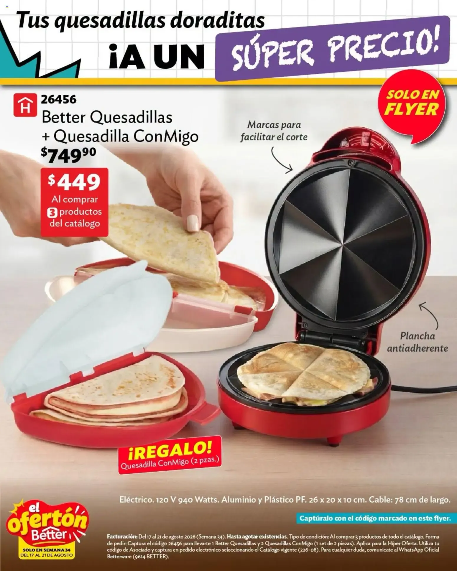 Catálogo de El Ofertón Betterware para este regreso a clases 17 de agosto al 21 de agosto 2026 - Pagina 4