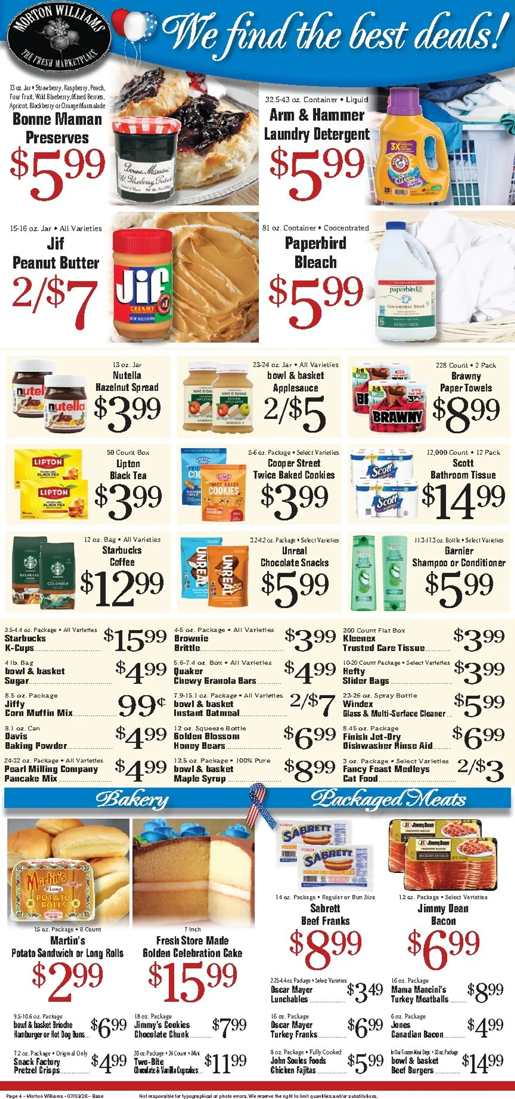 Weekly ad Current Morton Williams - Manhattan / Jersey City leaflet valid from Friday 07/03/2026 to Thursday 07/09/2026 from July 3 to July 9 2026 - Page 4