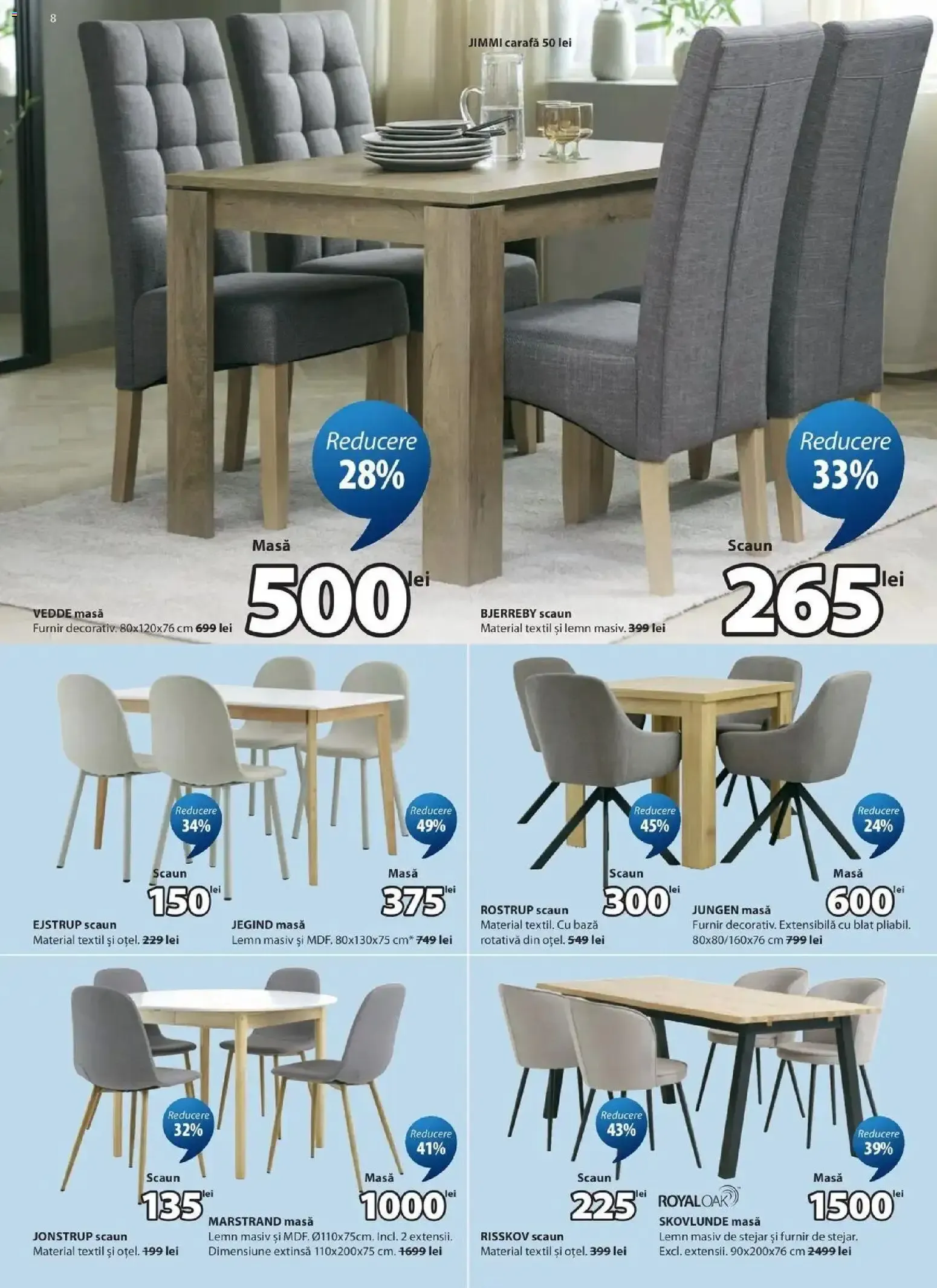 Catalog JYSK Catalog - Oferta 25.08.2026 - 23.09.2026 de la 25 august până la 23 septembrie 2026 - Revista Pagina 8