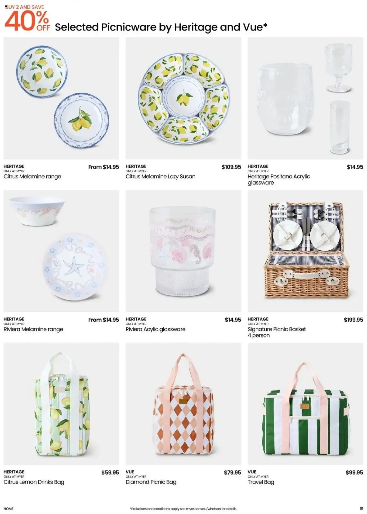 MYER Celebration Ready: Kitchen & Dining Home Essentials - Catalogue valid from 13 October to 1 November 2026 - page 17