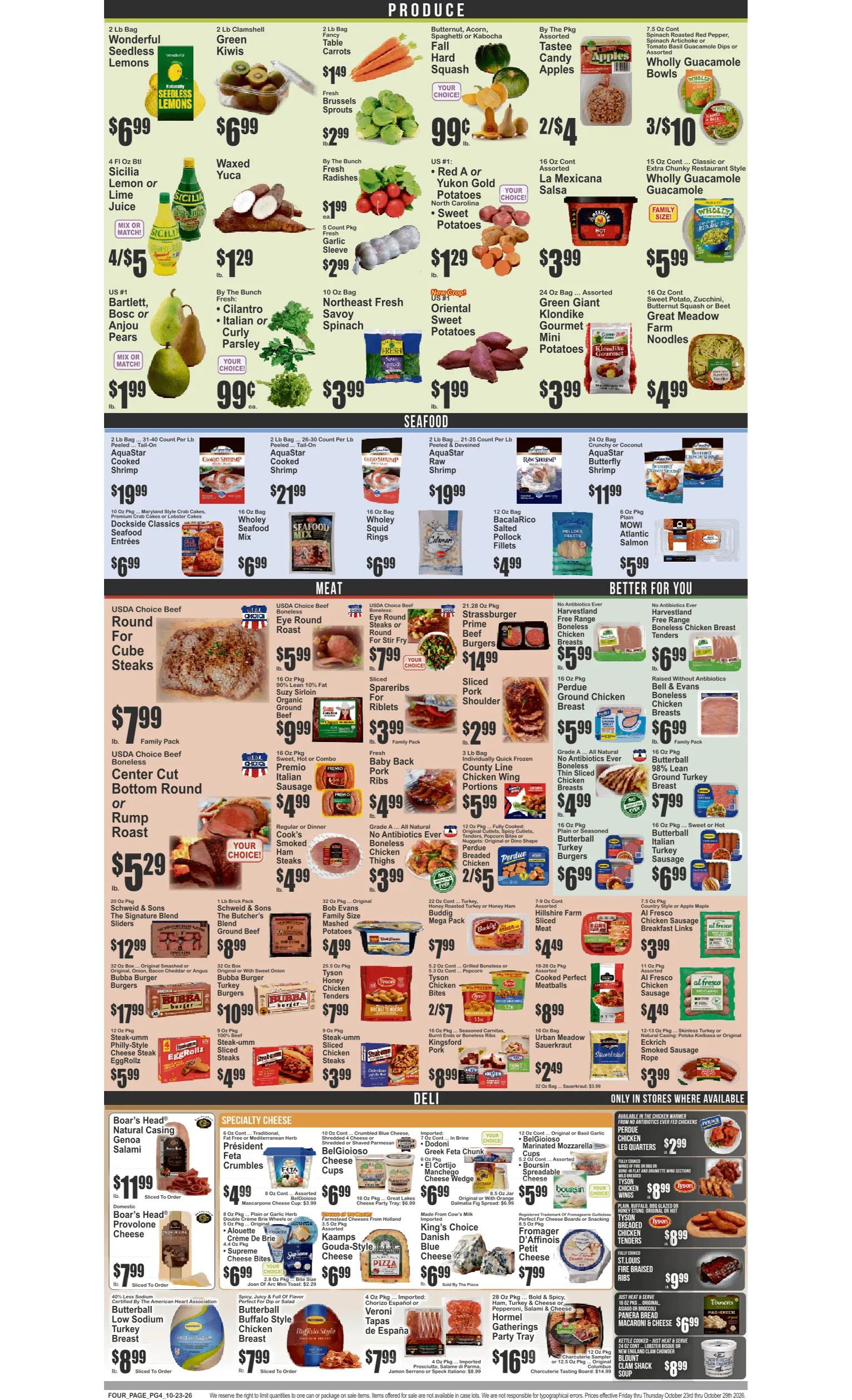 Weekly ad Current Key Food - Brooklyn Fare leaflet valid from Friday 10/23/2026 to Thursday 10/29/2026 from October 23 to October 29 2026 - Page 5