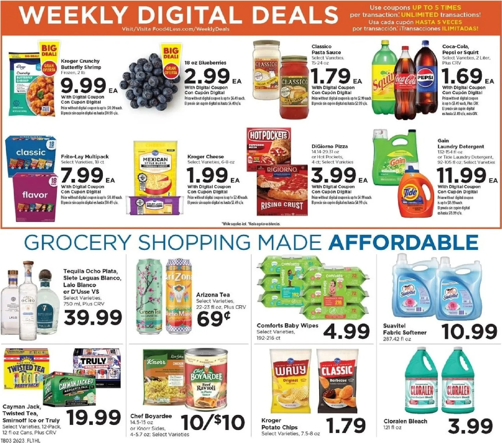 Weekly ad Current Food 4 Less leaflet valid from Wednesday 07/08/2026 to Tuesday 07/14/2026 from July 8 to July 14 2026 - Page 5