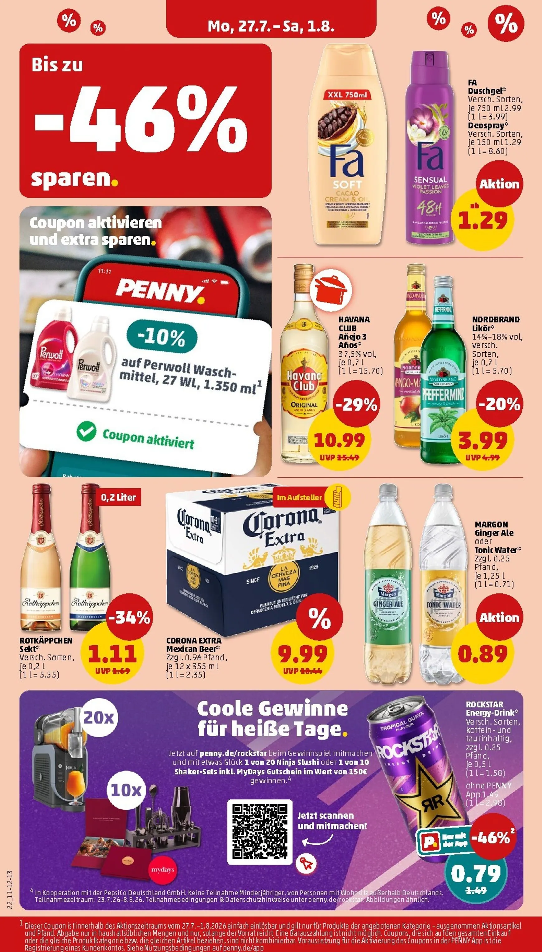 PENNY Prospekt nächste Woche – von Montag 27.07.2026 bis Samstag 01.08.2026 von 27. Juli bis 1. August 2026 - Prospekt seite 26
