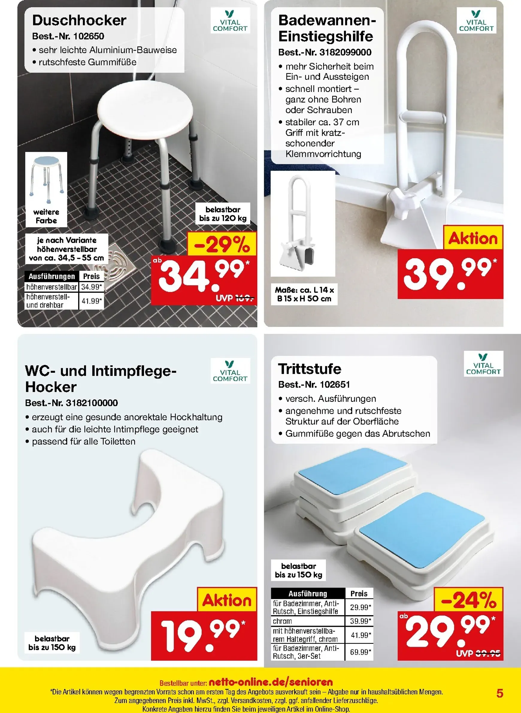Netto Marken Discount - Online-Sonderangebote Herbstdeals Prospekt – von Donnerstag 01.10.2026 bis Samstag 31.10.2026 von 1. Oktober bis 31. Oktober 2026 - Prospekt seite 5