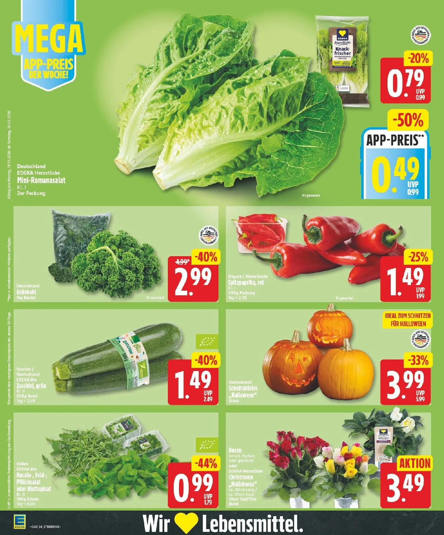 Edeka Prospekt nächste Woche – von Montag 19.10.2026 bis Samstag 24.10.2026 von 19. Oktober bis 24. Oktober 2026 - Prospekt seite 4