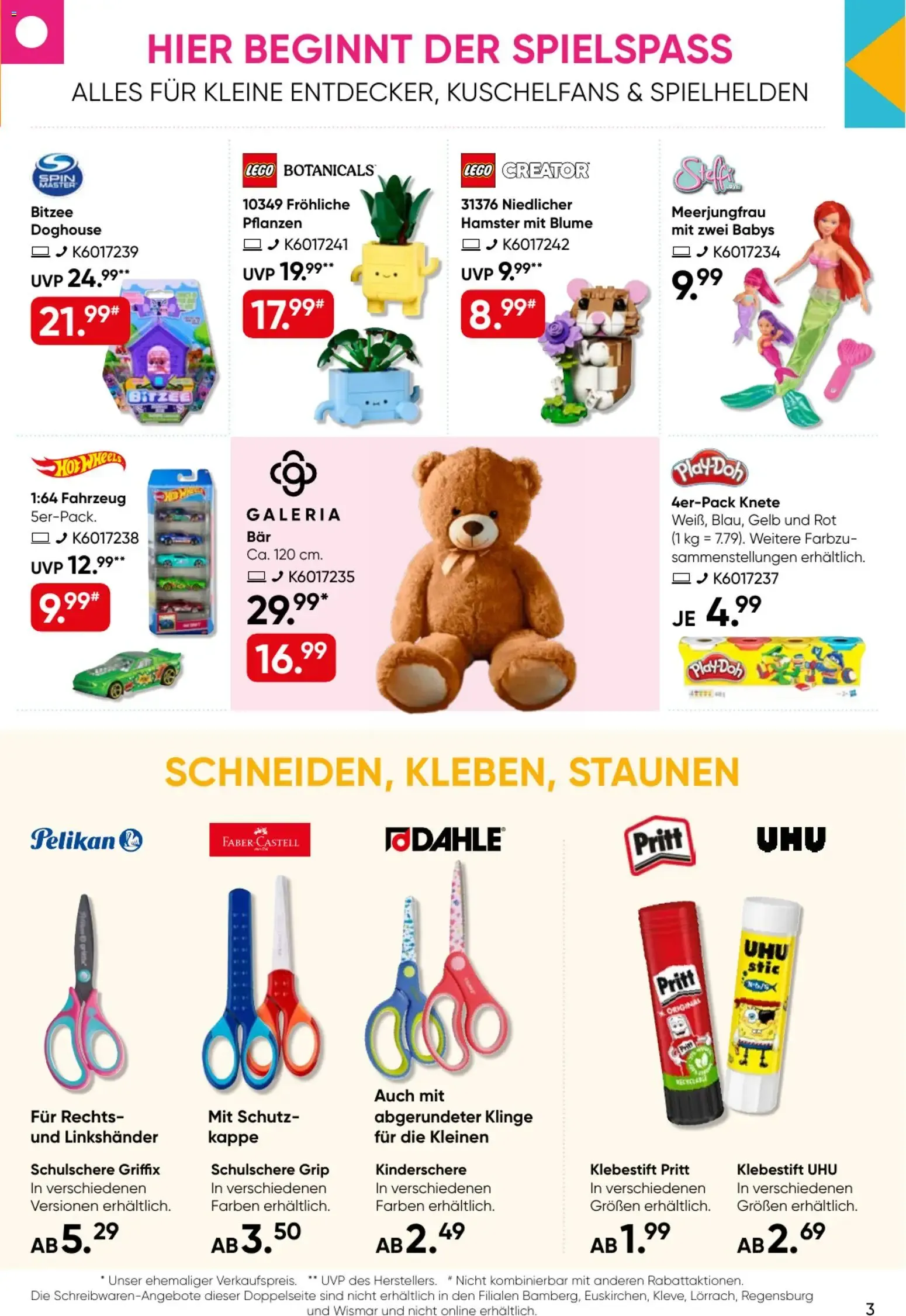 Galeria Karstadt Kaufhof Back to school vom 06.07.2026 – Angebote online von 6. Juli bis 30. September 2026 - Prospekt seite 3