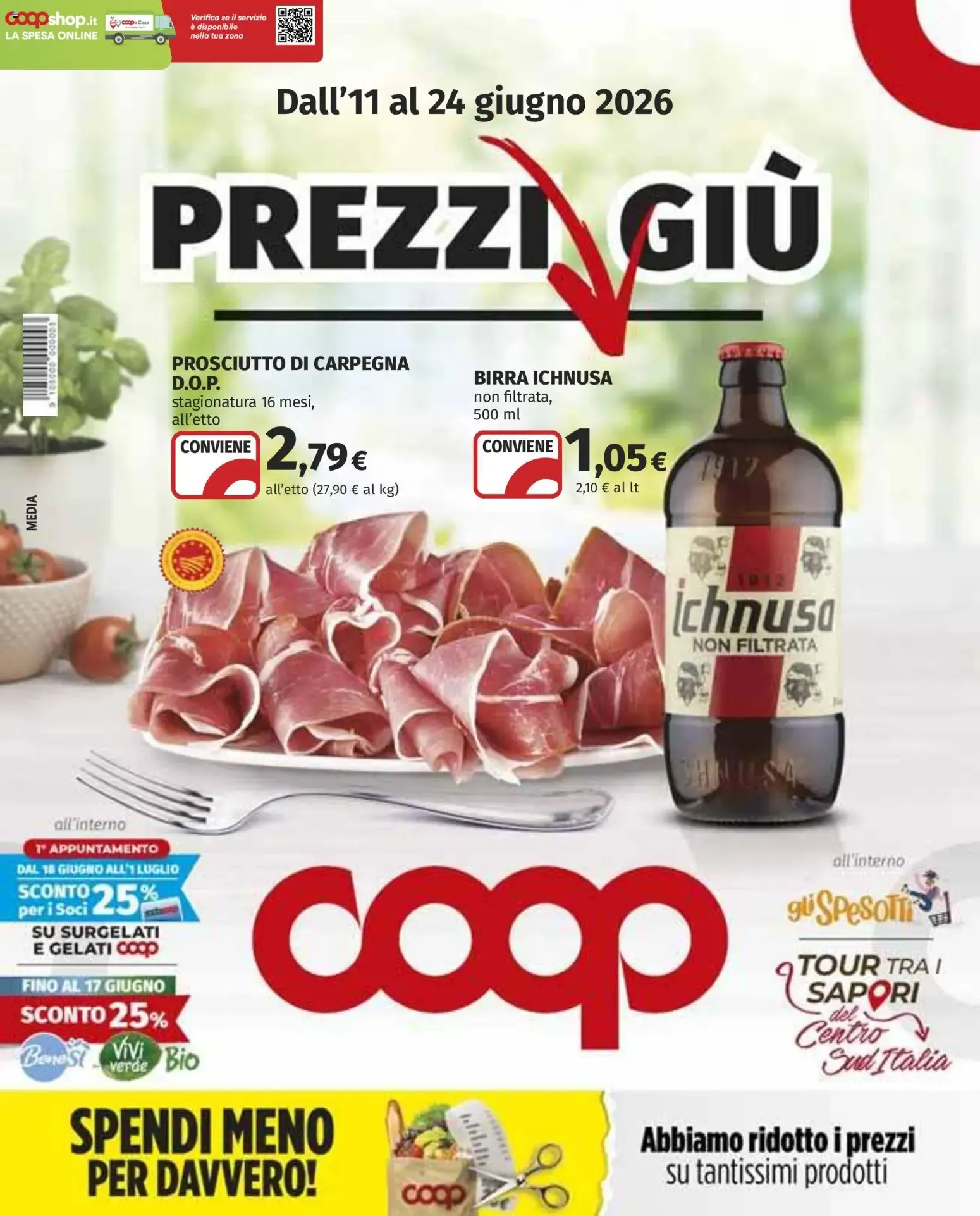 PREZZI GIÙ