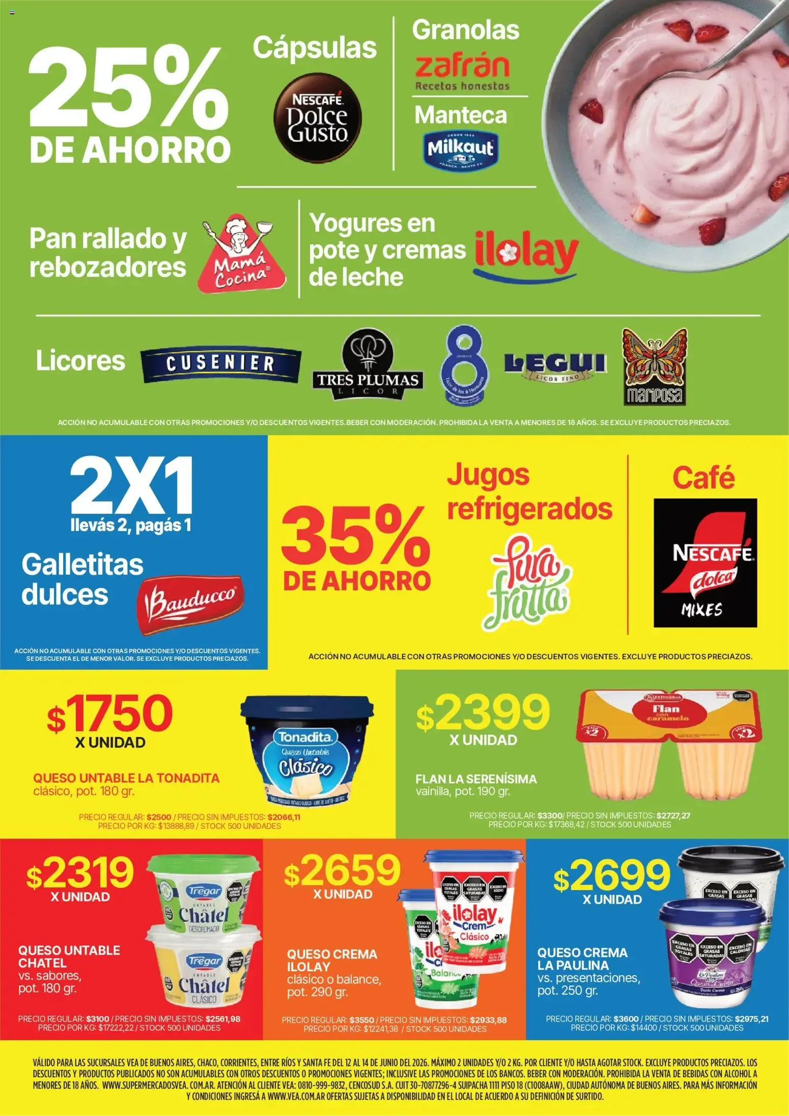 Ofertas de Vea - Fin de semana de ahorro del 12/06/2026 - 16/06/2026 12 de junio al 16 de junio 2026 - Página 9 del catálogo