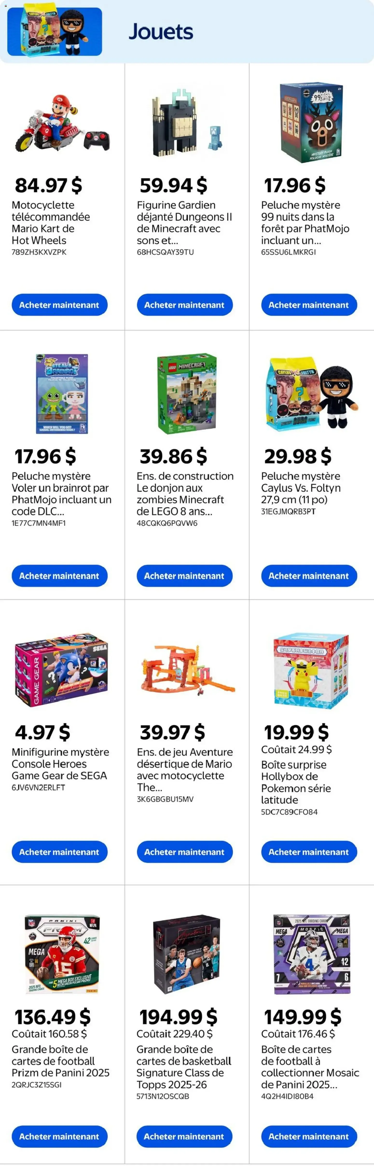 Walmart circulaire - Livret Jeux vidéo et divertissement from Oct 15, 2026 > weekly specials & deals from October 15 to October 28 2026 - flyer page 7