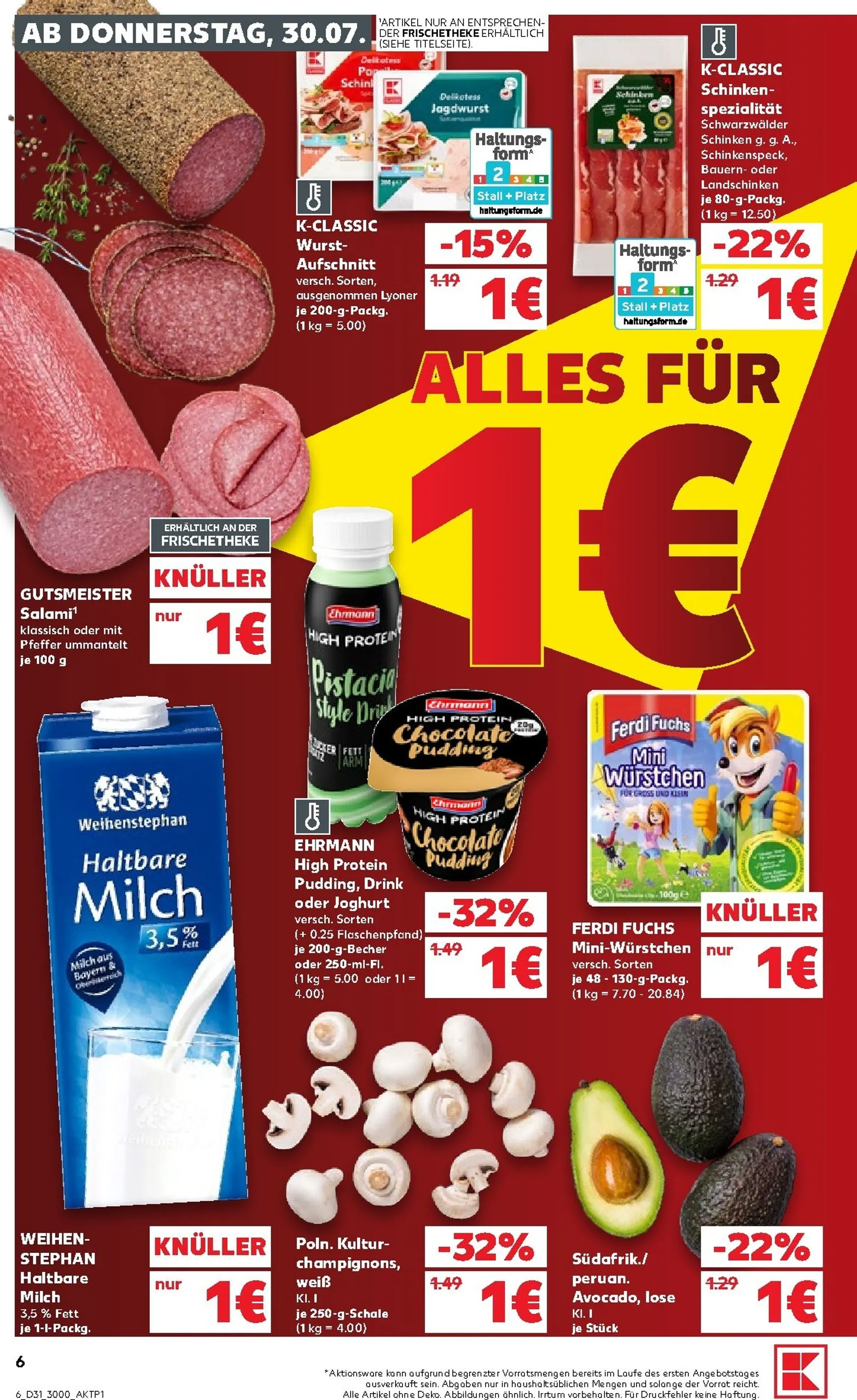 Neuer Kaufland Prospekt – von Donnerstag 30.07.2026 bis Mittwoch 05.08.2026 von 30. Juli bis 5. August 2026 - Prospekt seite 7
