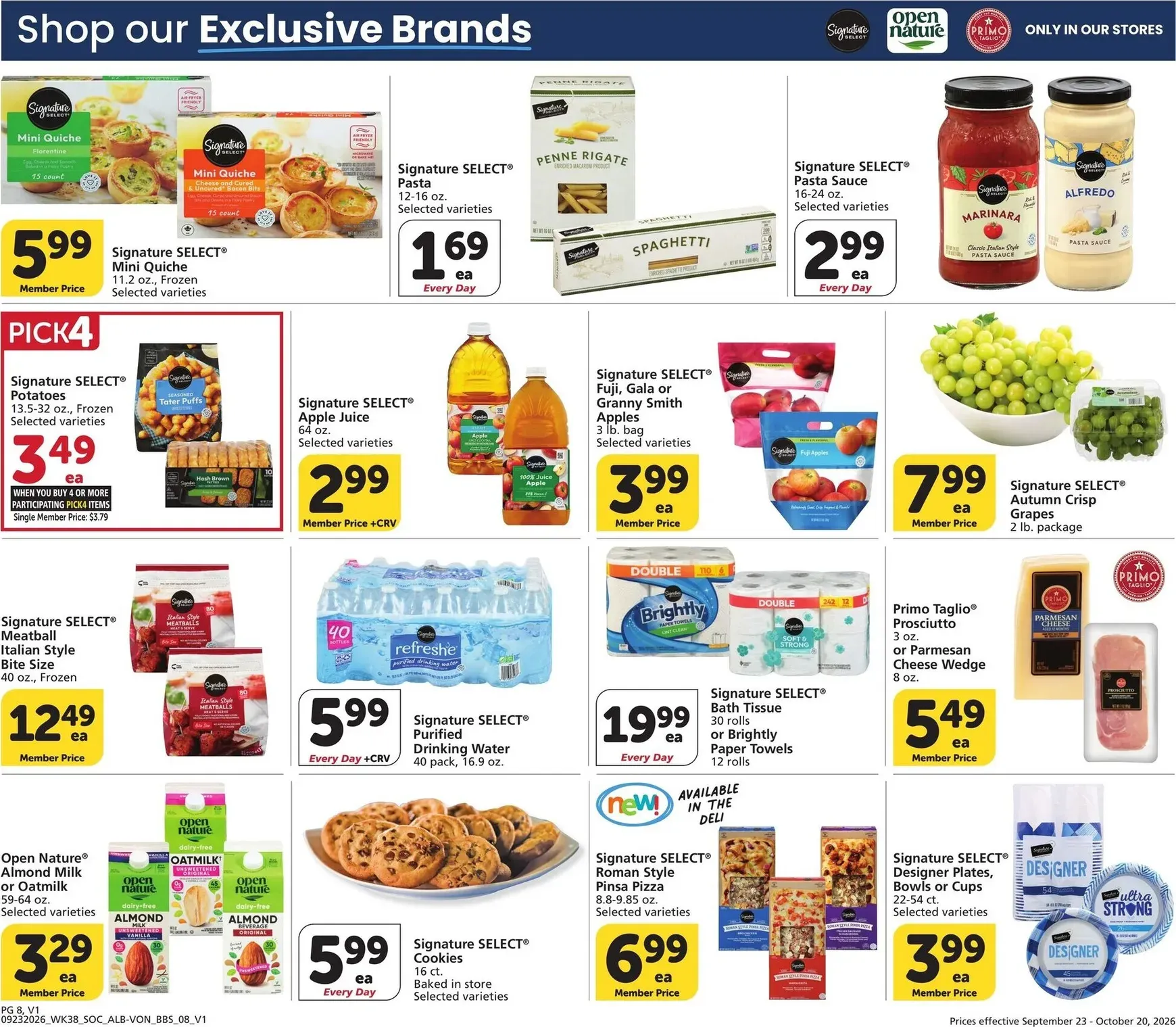 Weekly ad Current Vons - Big Book of Savings leaflet valid from Wednesday 09/23/2026 to Tuesday 10/20/2026 from September 23 to October 20 2026 - Page 8