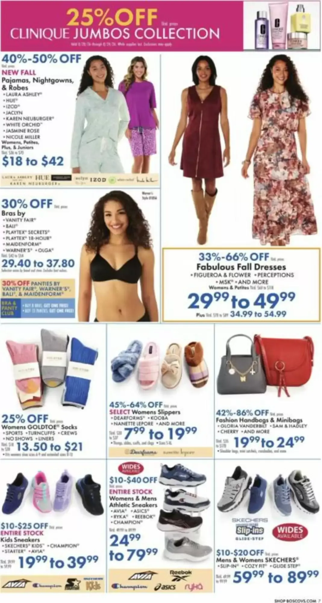 Weekly promotion Boscov's Back to Fall - Buy One Get One Free! spanning from August 20 to August 23 2026 - Page 7 for Catalogue 365