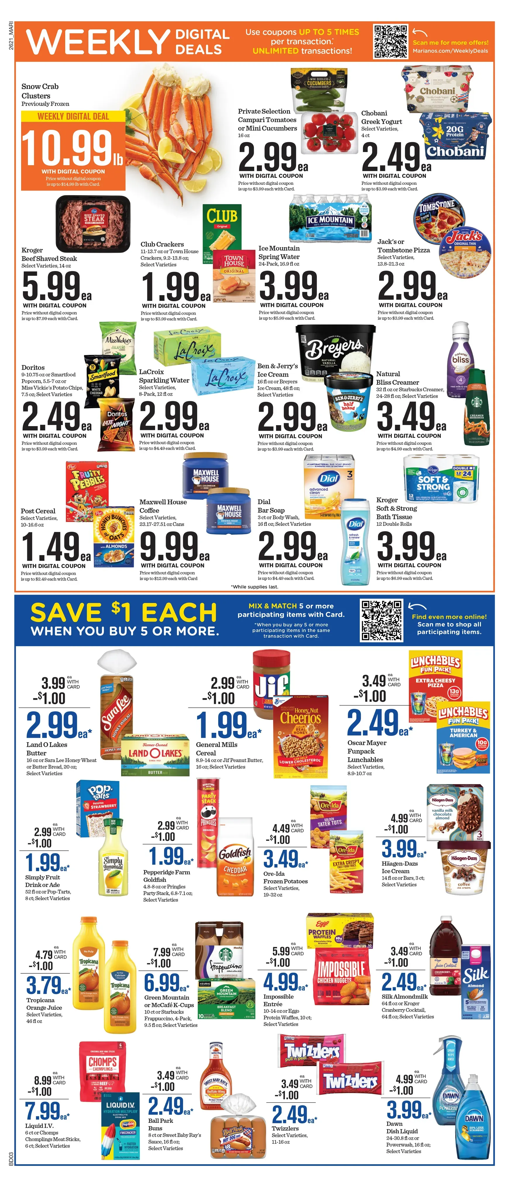 Weekly ad Current Mariano's leaflet valid from Wednesday 06/24/2026 to Tuesday 06/30/2026 from June 24 to June 30 2026 - Page 6
