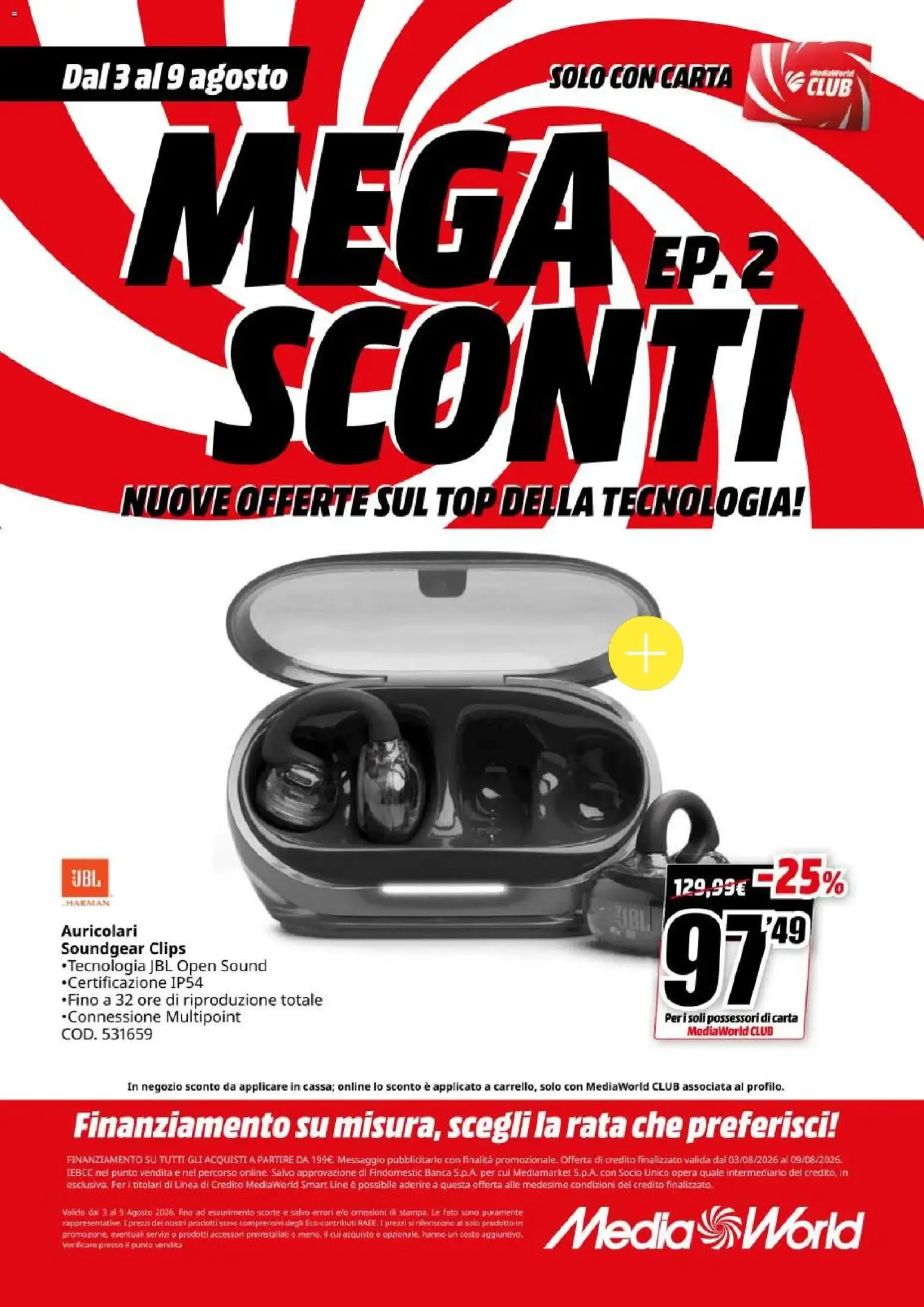 MEGA SCONTI EP.2 da 3 agosto a 9 agosto di 2026 - Pagina del volantino 11