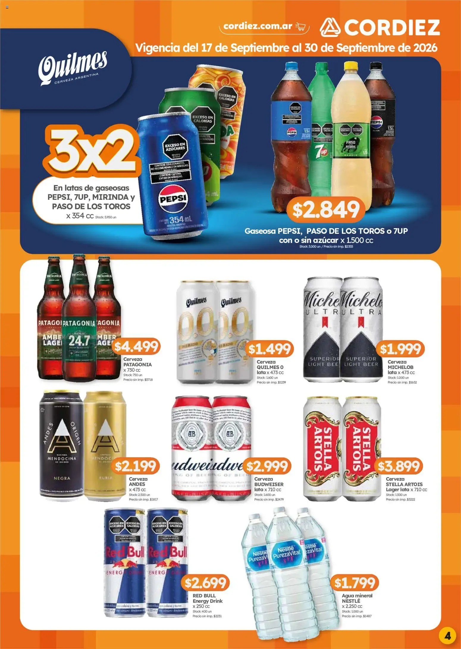 Ofertas de Cordiez - Marcas destacadas || del 17/09/2026 - 30/09/2026 || Catálogo 17 de septiembre al 30 de septiembre 2026 - Página 4 del catálogo