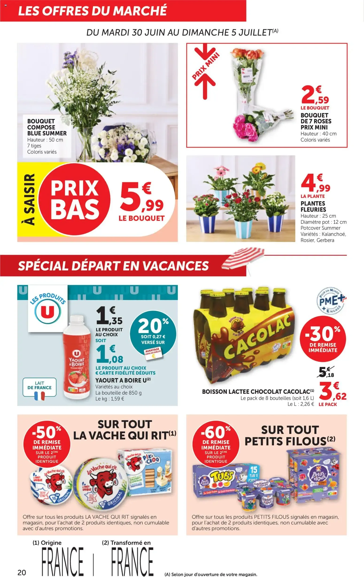 bi1 Catalogue supermarché à partir du 30/06/2026 - promo en ligne du 30 juin au 12 juillet 2026 - Catalogue page 20