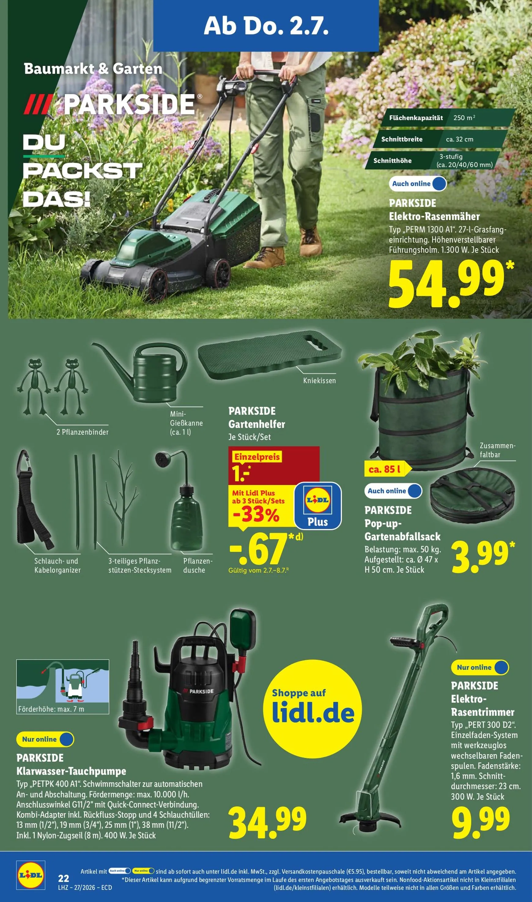 Lidl Prospekt – von Montag 29.06.2026 bis Samstag 04.07.2026 von 29. Juni bis 4. Juli 2026 - Prospekt seite 49