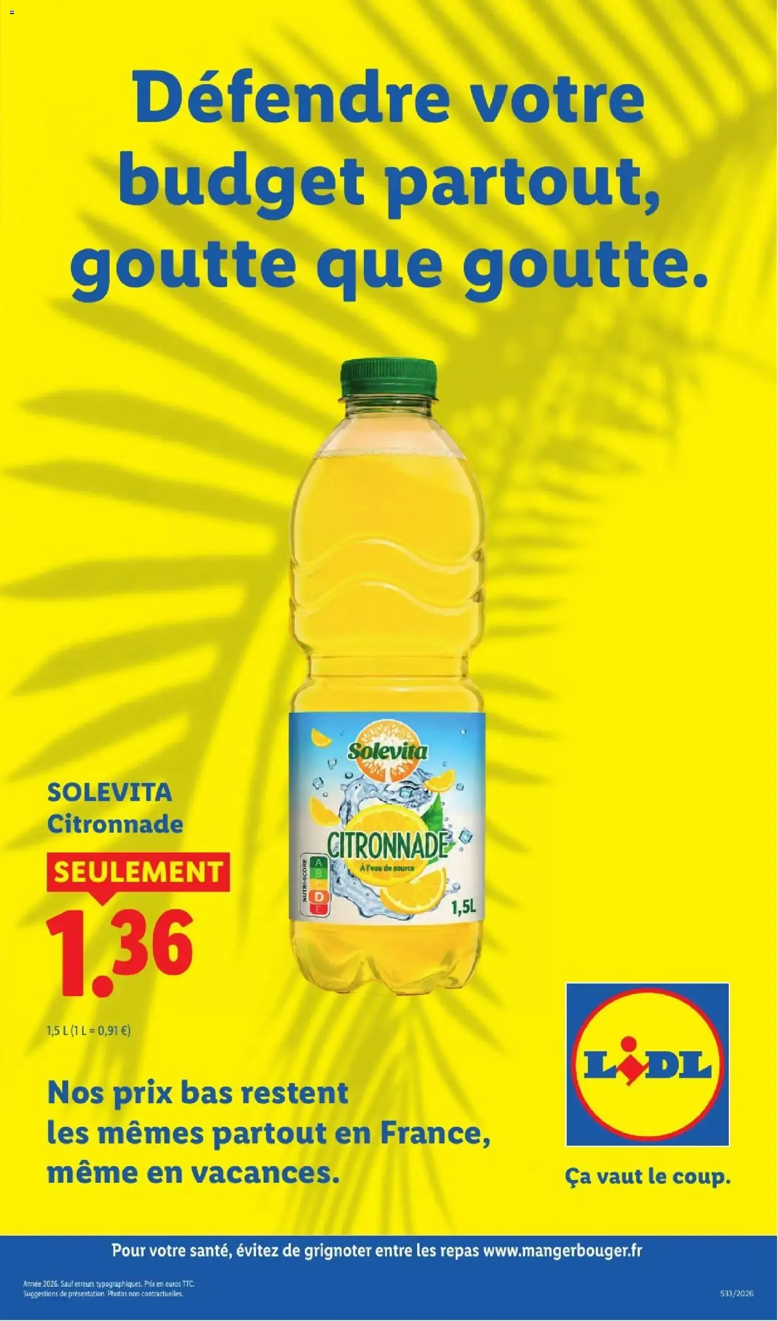 Catalogue LIDL du 13/08/2026 | Promo prospectus en ligne du 13 août au 19 août 2026 - Catalogue page 58