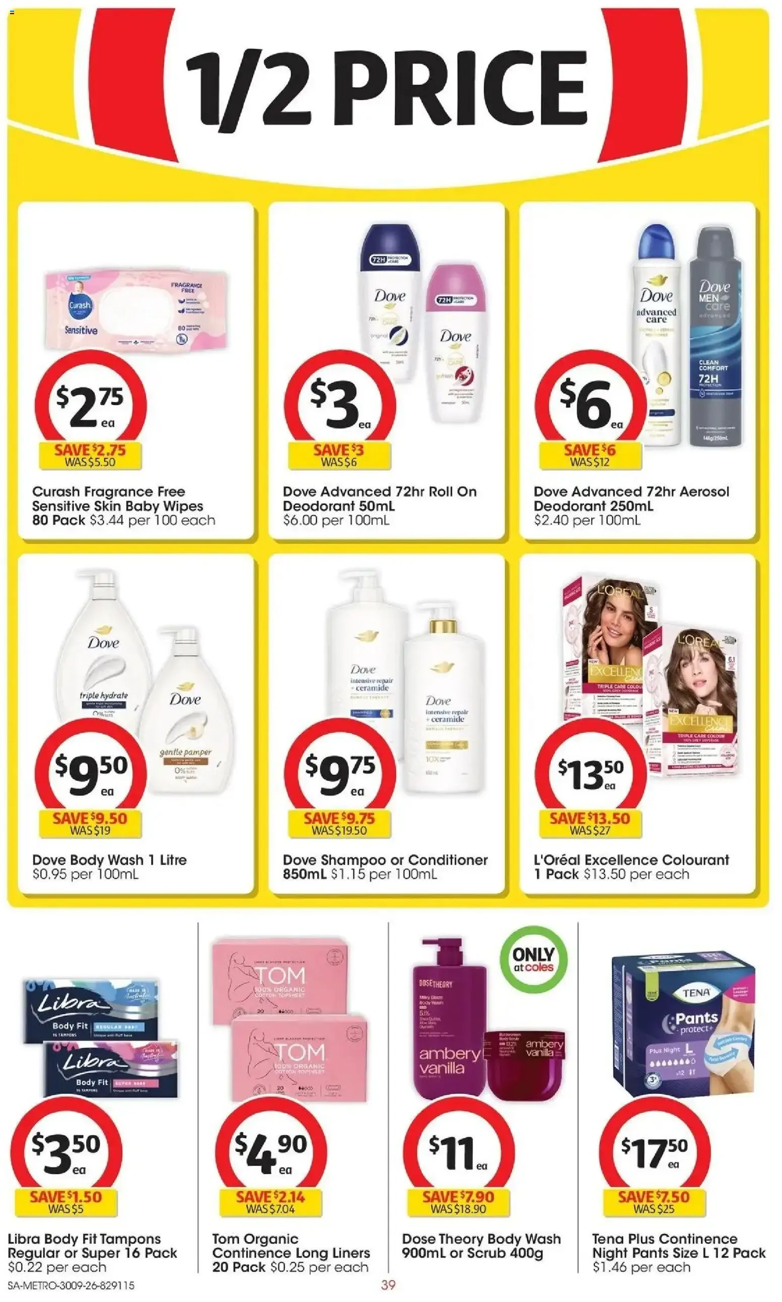 Coles catalogue valid from 30/09/2026 > Online Australia - Catalogue valid from 30 September to 6 October 2026 - page 39