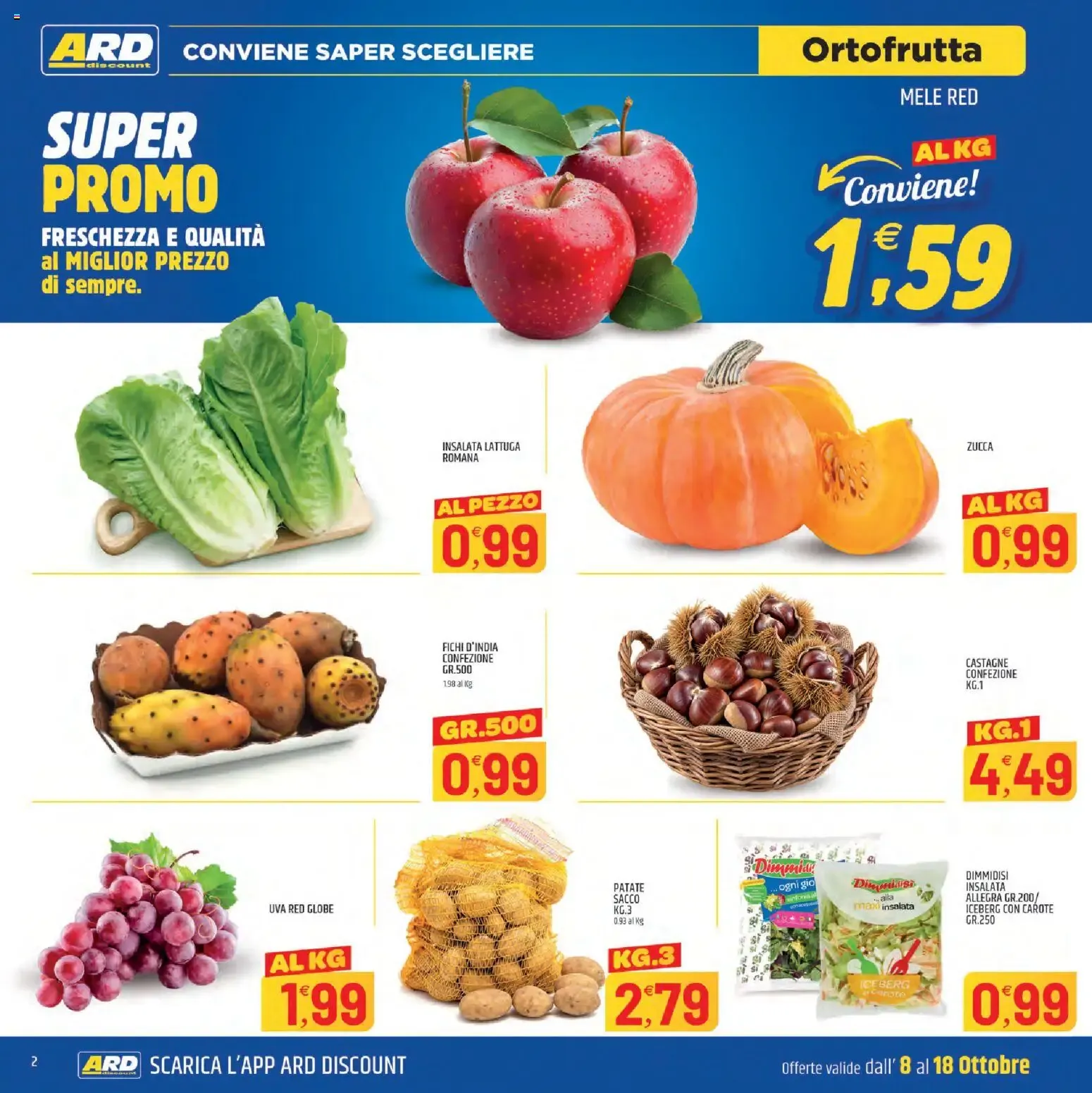 Nuovo ARD Discount volantino Sardegna dal 08/10/2026 > offerte anteprima 🛍️ da 8 ottobre a 18 ottobre di 2026 - Pagina del volantino 2