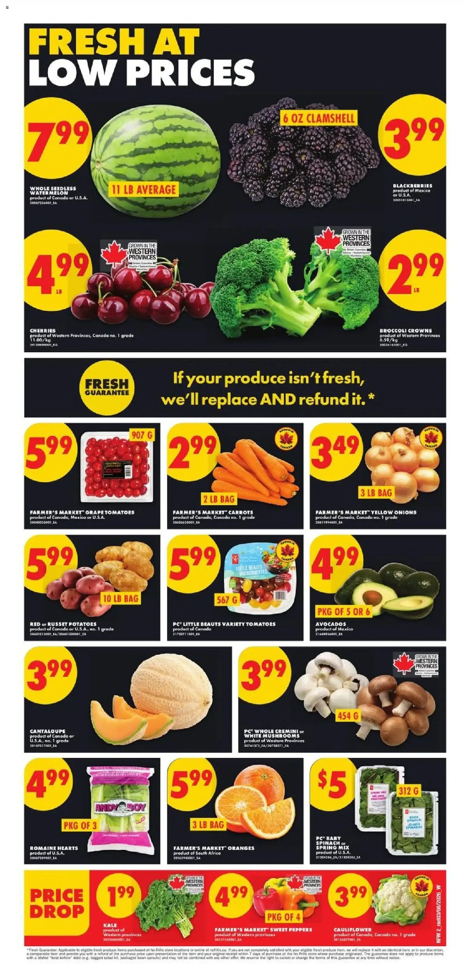 No Frills Flyer Prices Effective Thursday, August 6 to Wednesday, August 12, 2026 from August 6 to August 12 2026 - flyer page 2