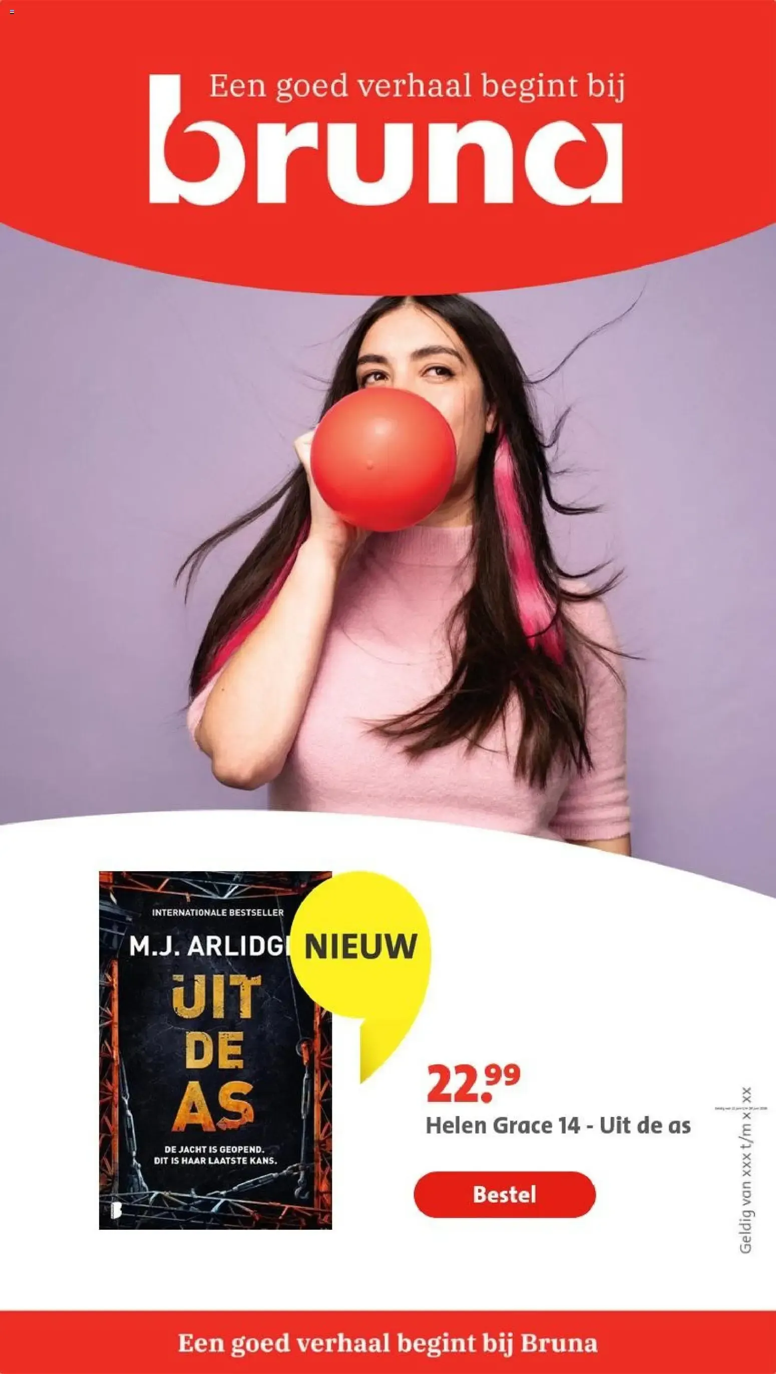 Bruna - M.J. Arlidge - Uit de as van 22 juni tot 28 juni 2026 - Folder pagina 1