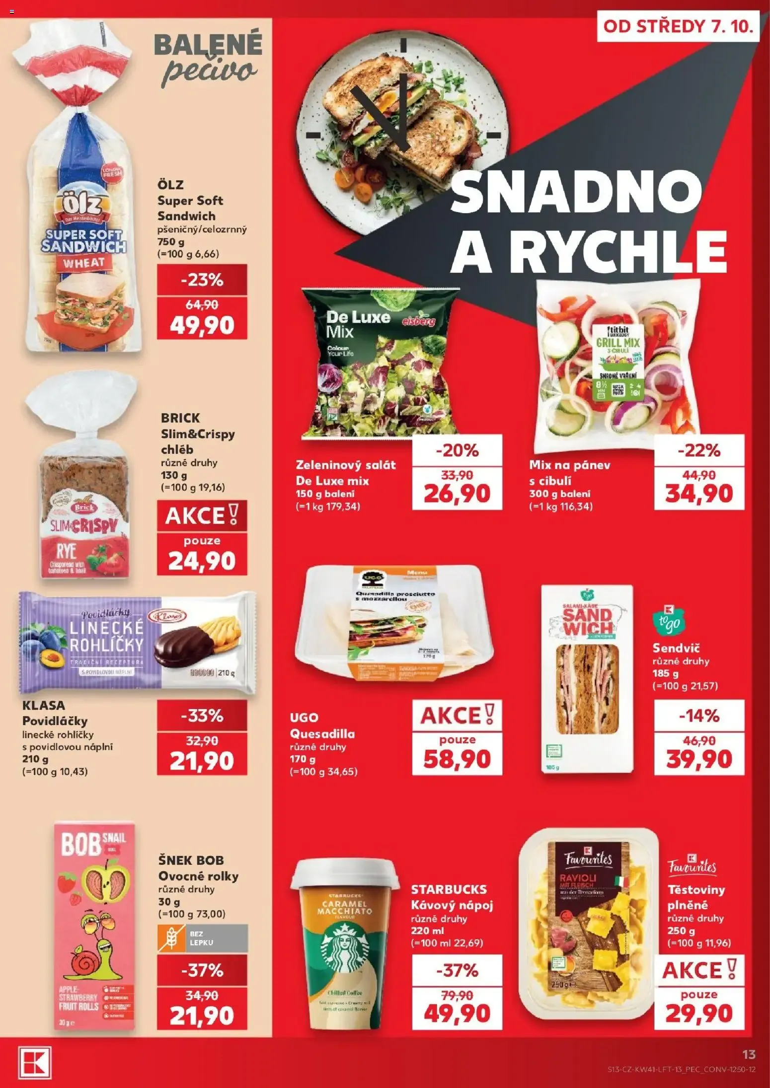 Kaufland leták - Plzeň od 07.10.2026 - Nový na příští týden - 7. října 13. října 2026 - Page 13